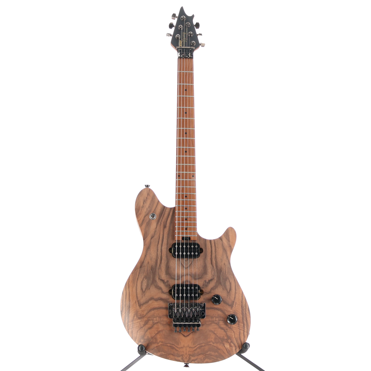 EVH Wolfgang WG Standard Exotic Black Walnut, Baked Maple Fingerboard, Natural (RP) (02511)
