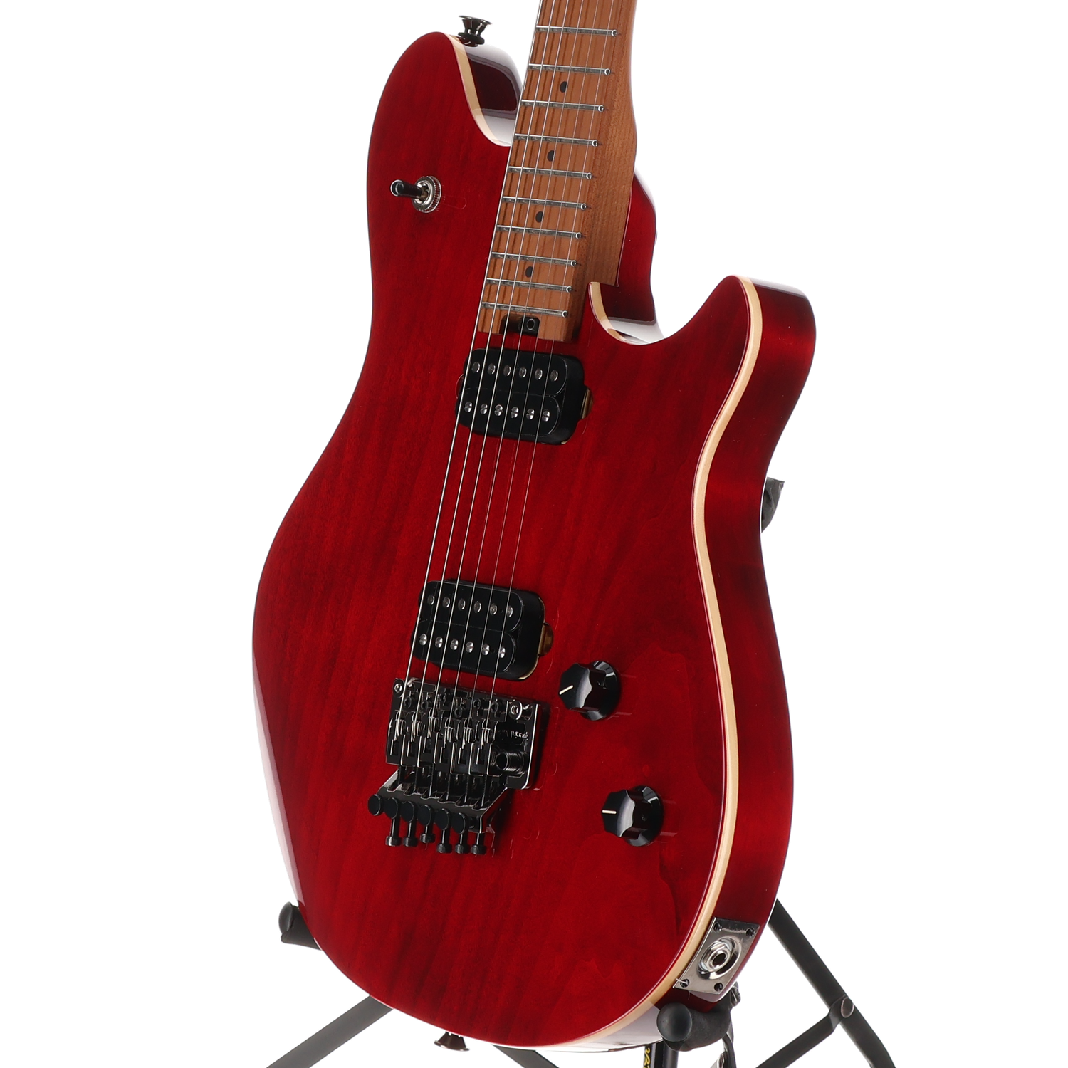 EVH Wolfgang WG Standard QM, Baked Maple Fingerboard, Wine Red (RP) (03533)