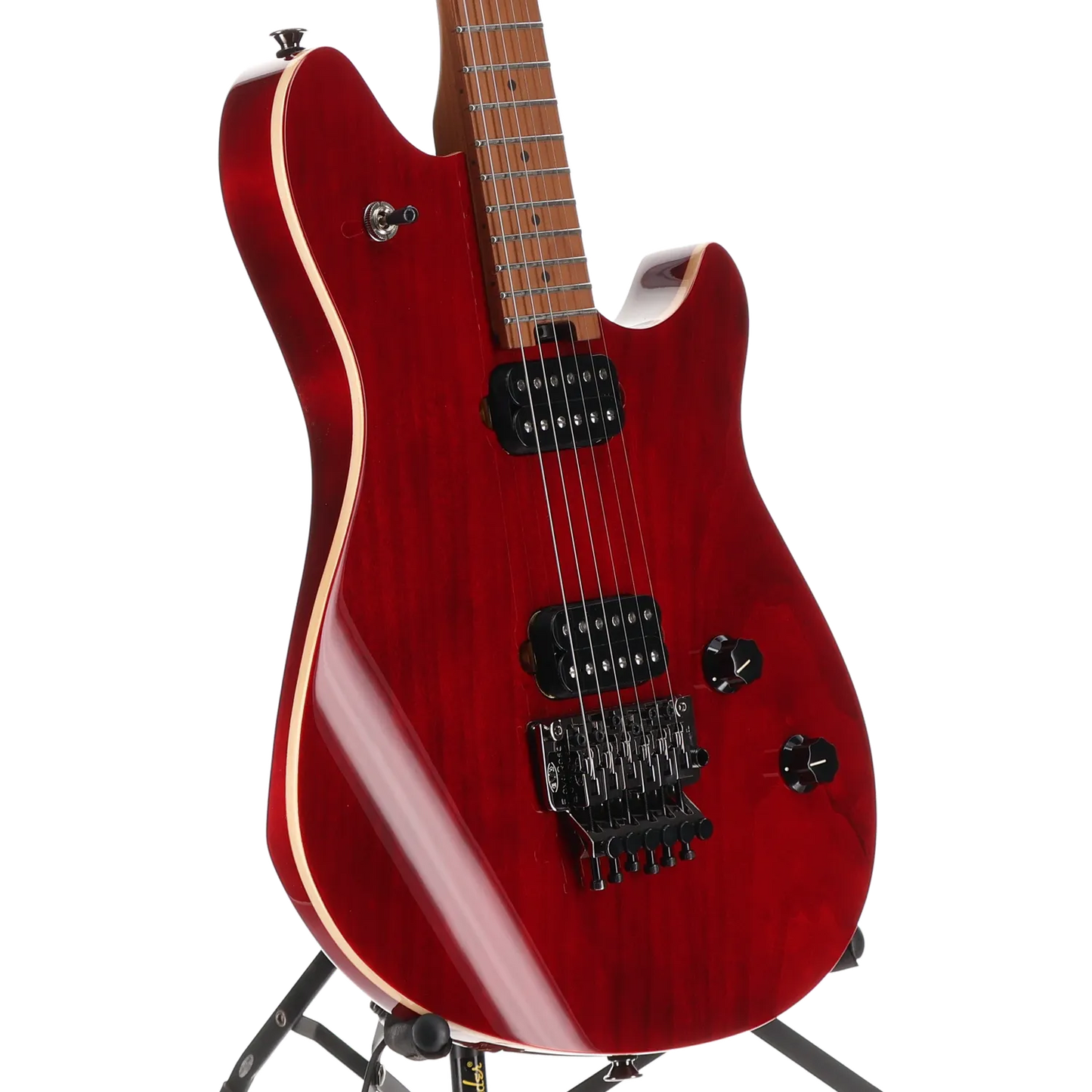 EVH Wolfgang WG Standard QM, Baked Maple Fingerboard, Wine Red (RP) (03533)