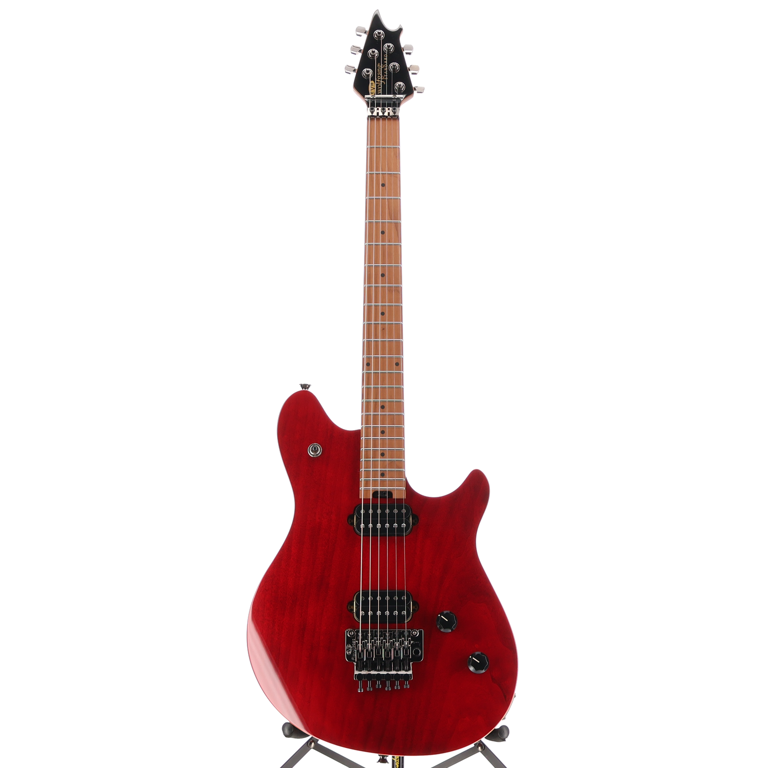 EVH Wolfgang WG Standard QM, Baked Maple Fingerboard, Wine Red (RP) (03533)
