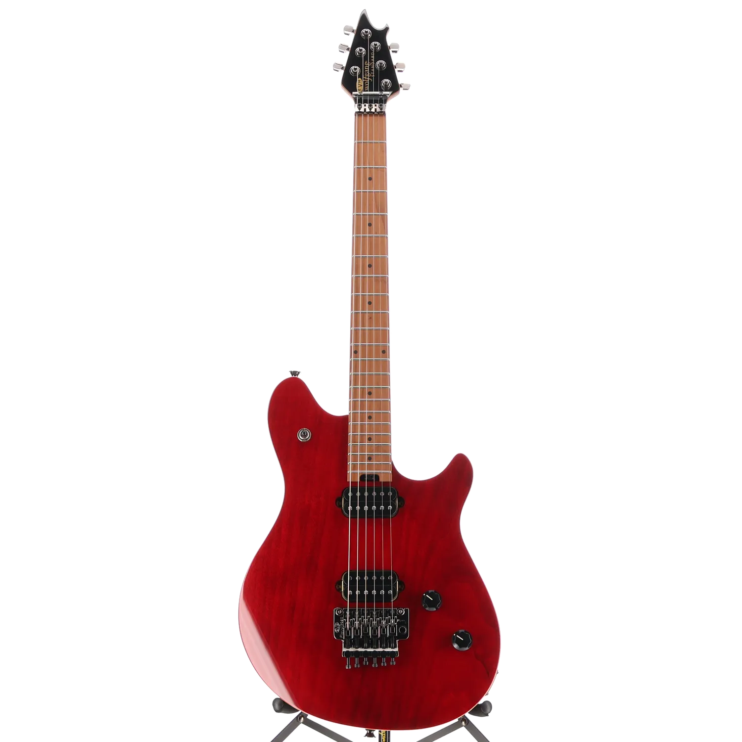 EVH Wolfgang WG Standard QM, Baked Maple Fingerboard, Wine Red (RP) (03533)