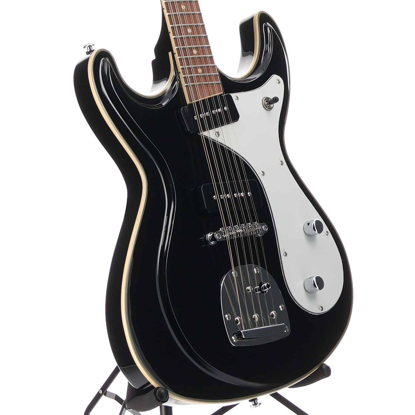 Eastwood Sidejack DLX 12-String (2020) - Black (SR) (50530)