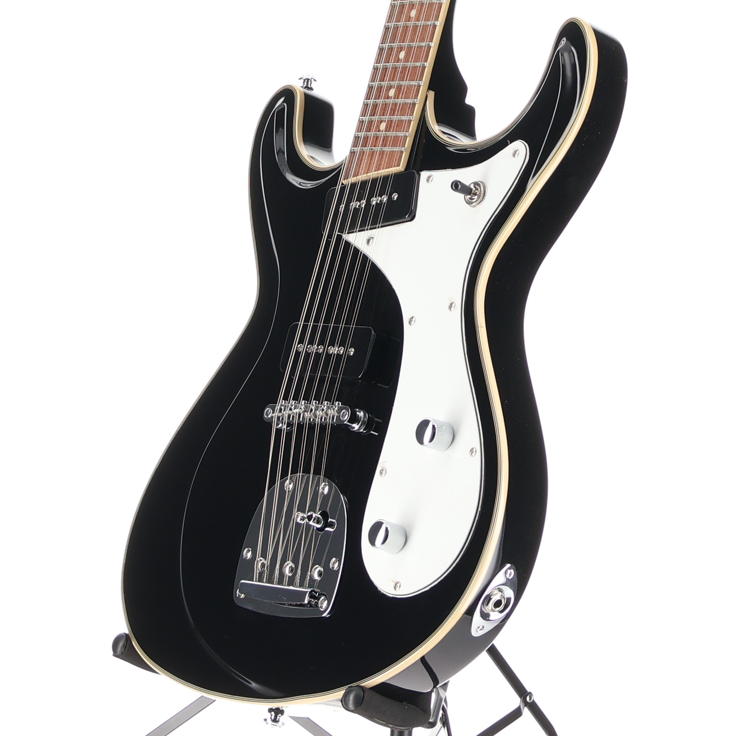 Eastwood Sidejack DLX 12-String (2020) - Black (SR) (50530)