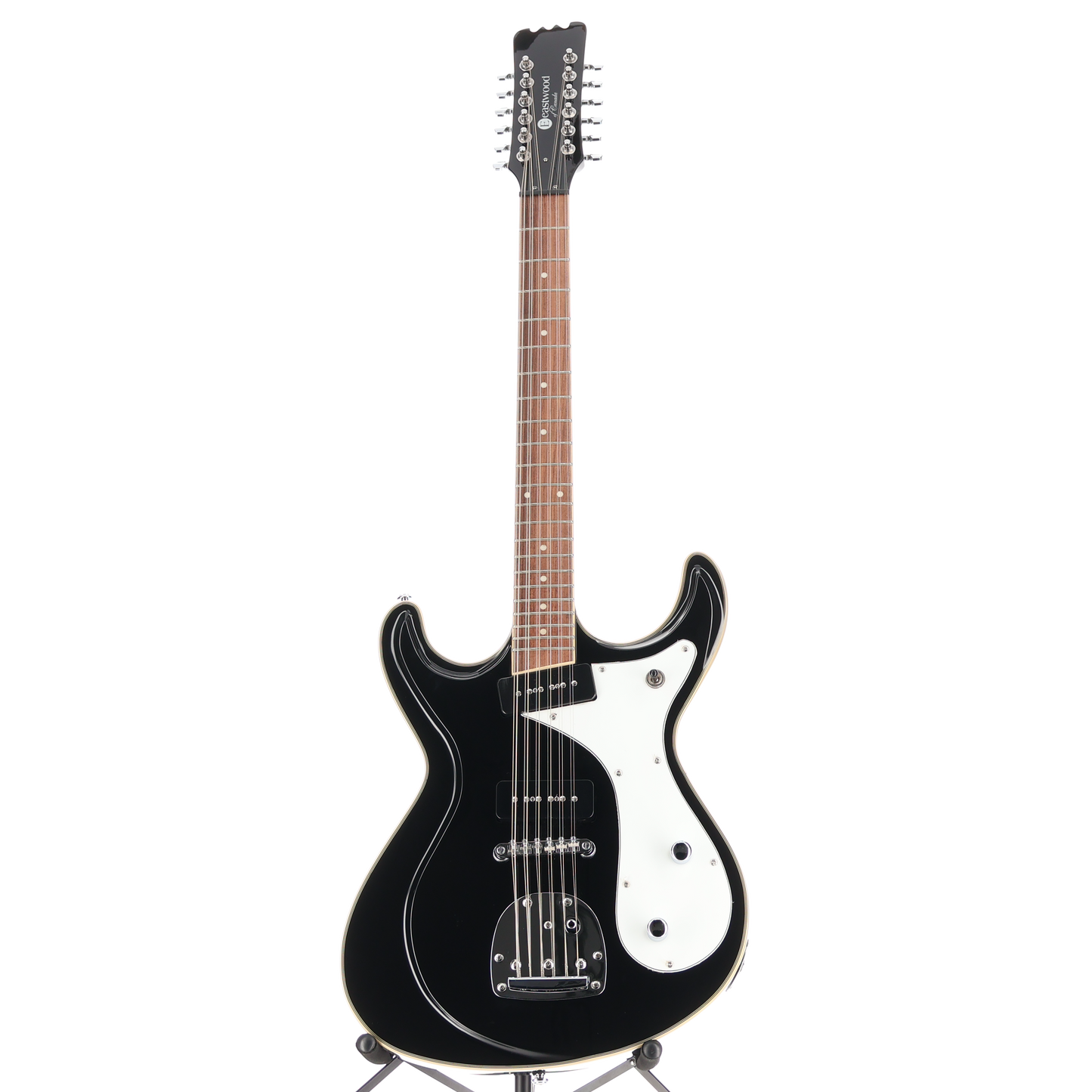 Eastwood Sidejack DLX 12-String (2020) - Black (SR) (50530)