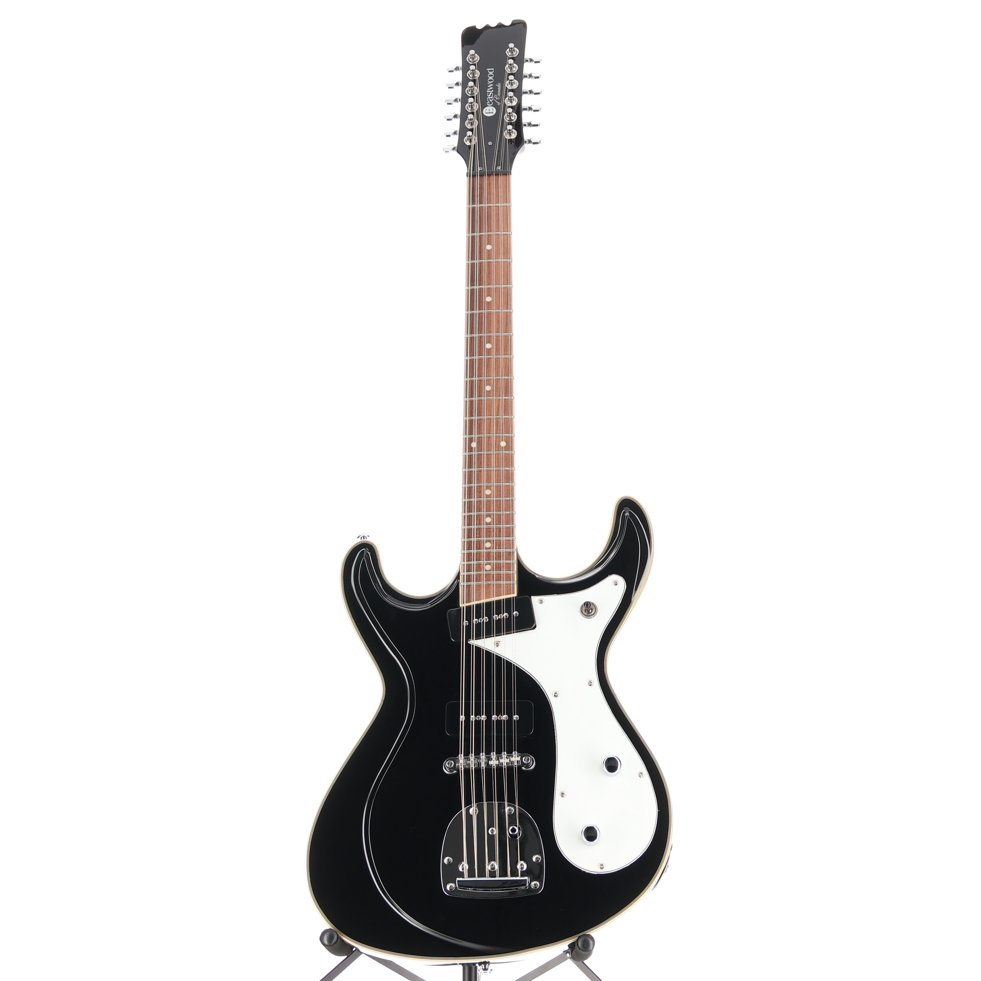 Eastwood Sidejack DLX 12-String (2020) - Black (SR) (50530)