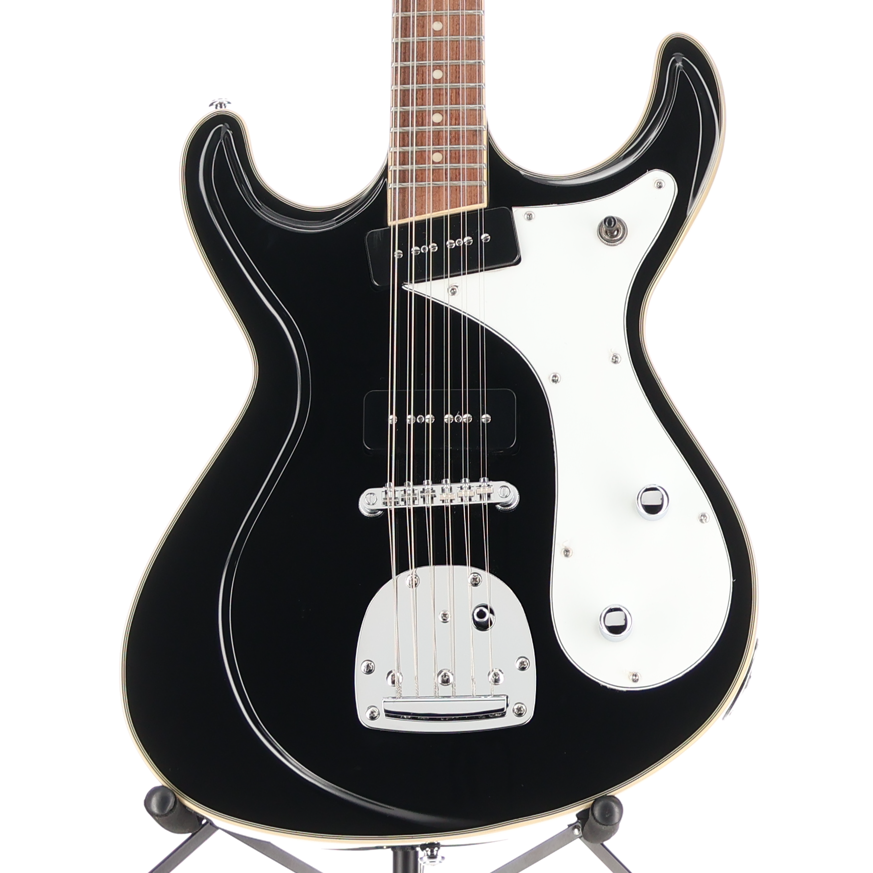 Eastwood Sidejack DLX 12-String (2020) - Black (SR) (50530)