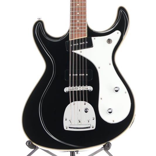 Eastwood Sidejack DLX 12-String (2020) - Black (SR) (50530)