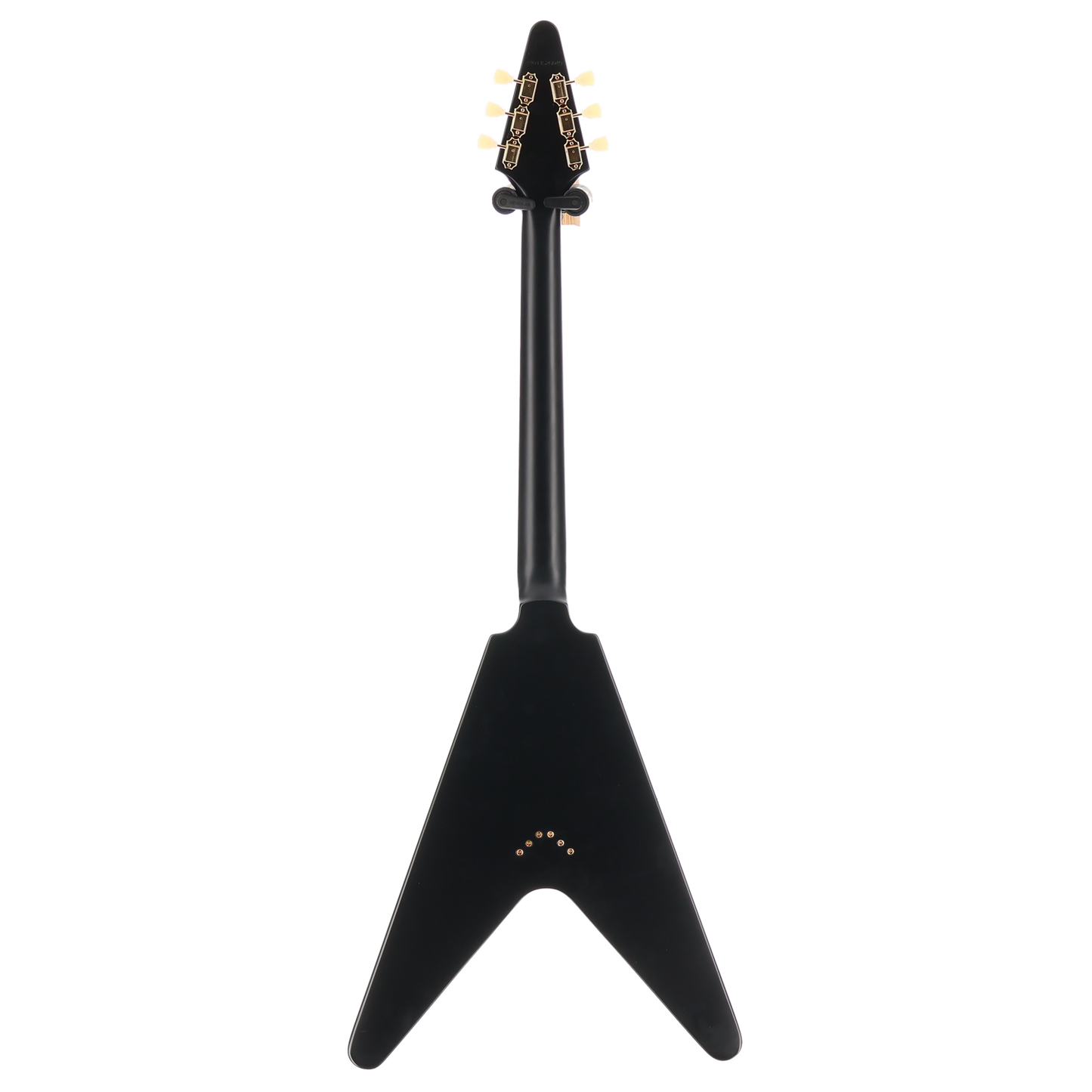 Epiphone 1958 Korina Explorer - Inspired by Gibson - Black Custom Paint with Burstbucker Set (T1) (39038)