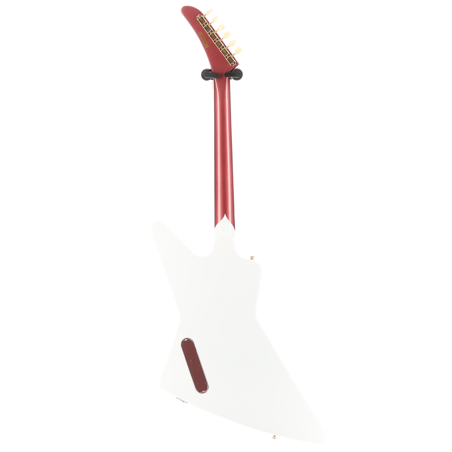 Epiphone 1958 Korina Explorer - Inspired by Gibson - Brick Red and White Custom Paint (RC4) (91040)