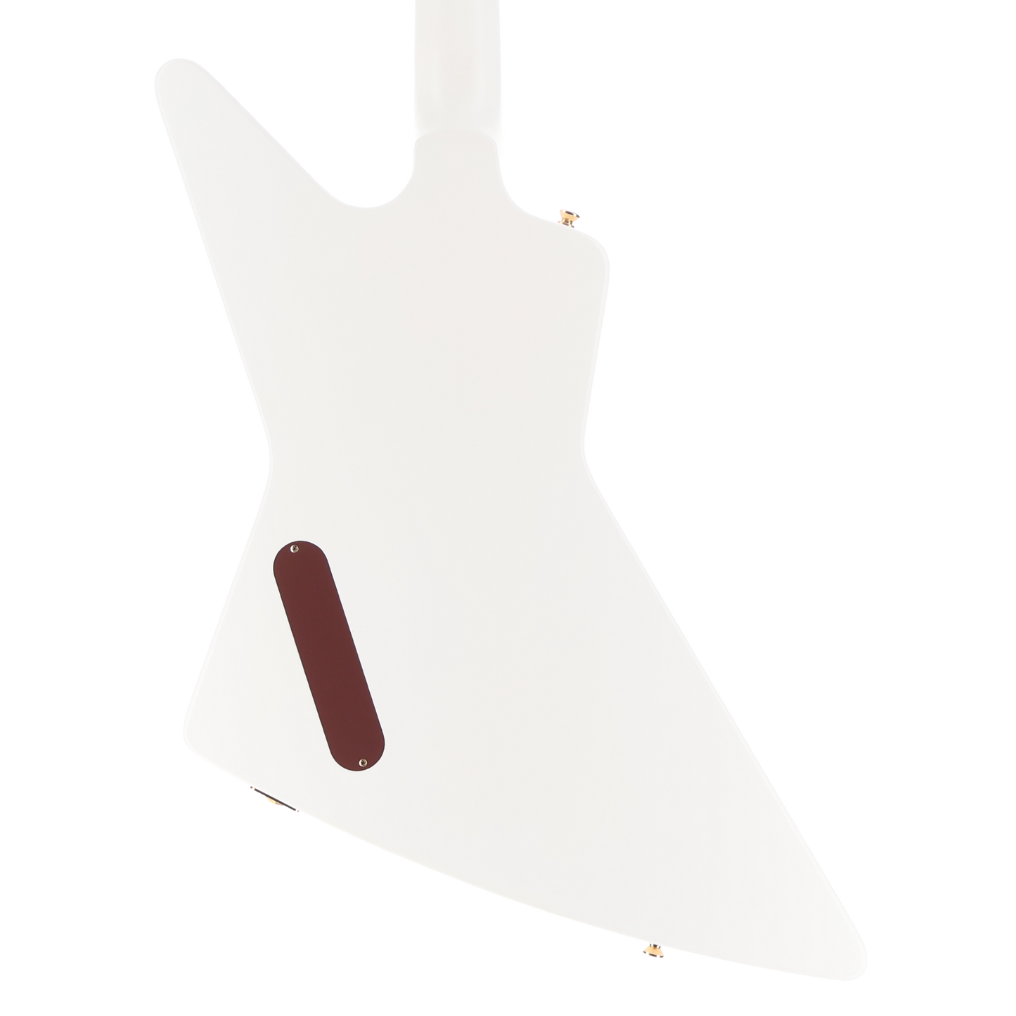 Epiphone 1958 Korina Explorer - Inspired by Gibson - White Custom Paint with Burstbucker Set (RC2) (79159)