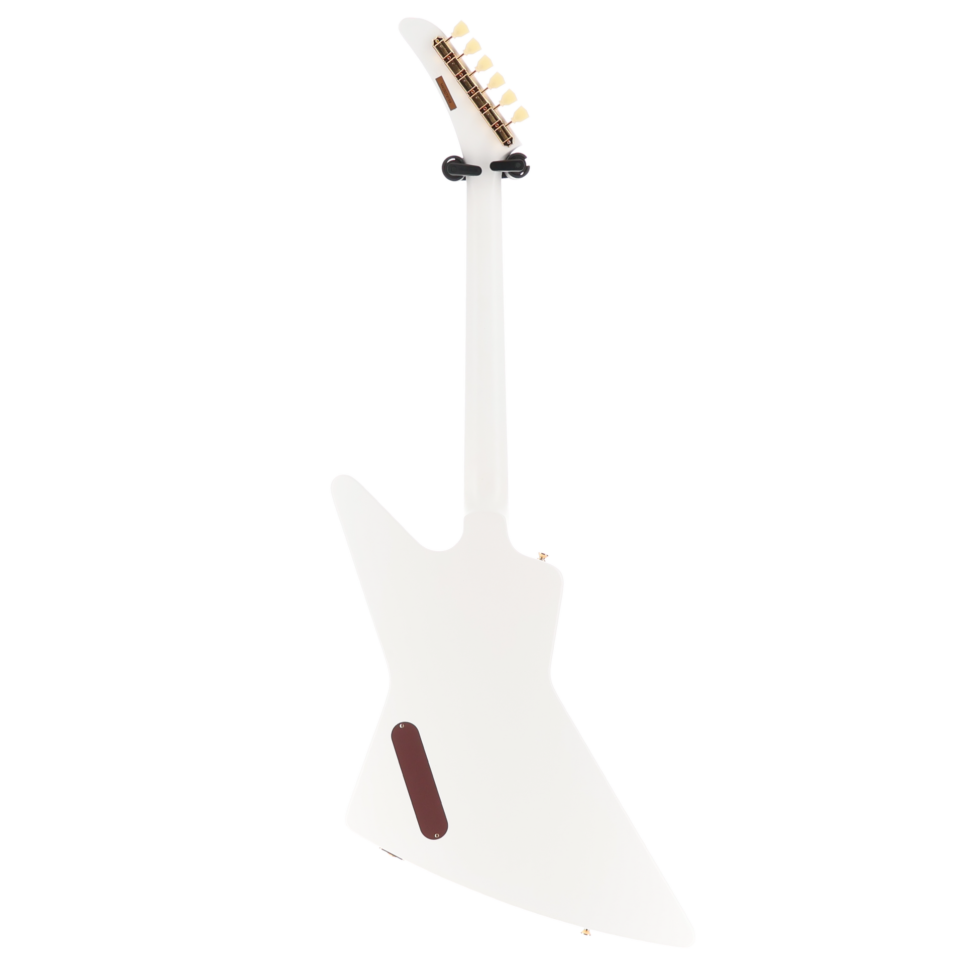 Epiphone 1958 Korina Explorer - Inspired by Gibson - White Custom Paint with Burstbucker Set (RC2) (79159)