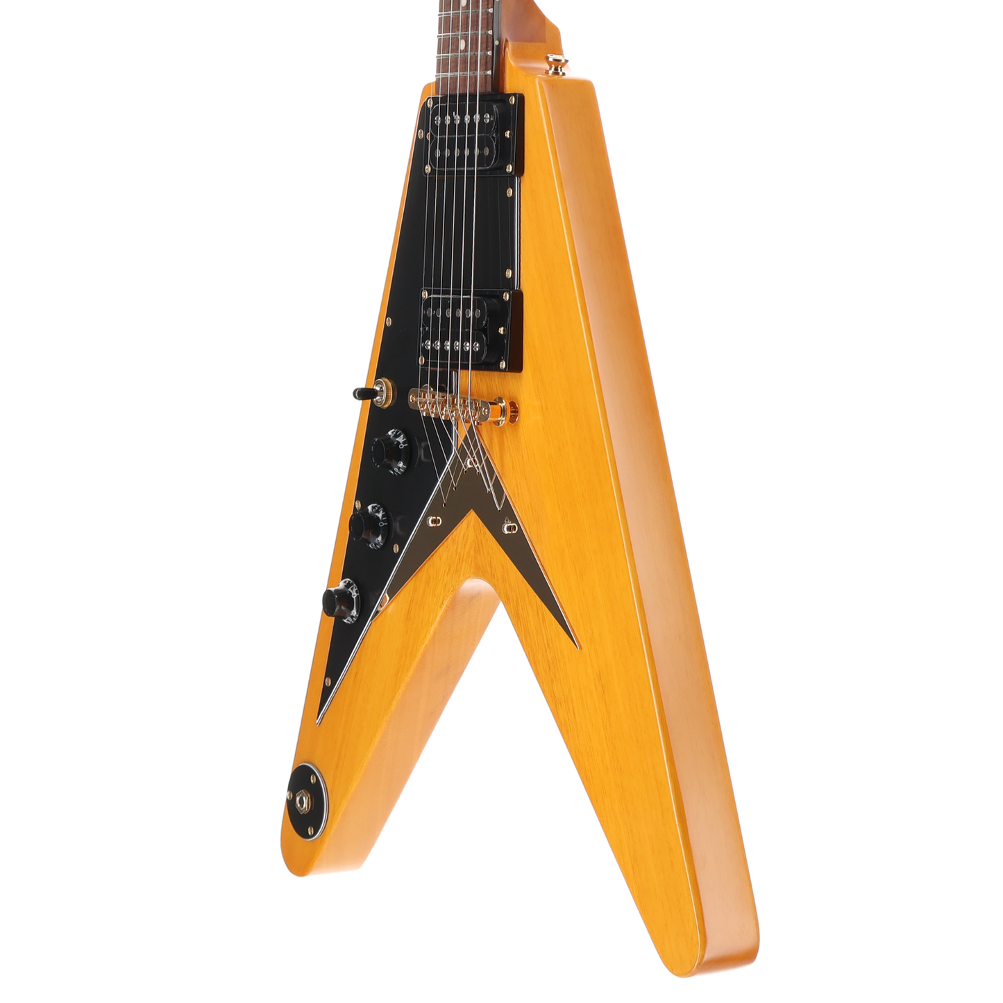 Epiphone 1958 Korina Flying V Inspired by Gibson - Natural - Left Handed (RC1) (39049)