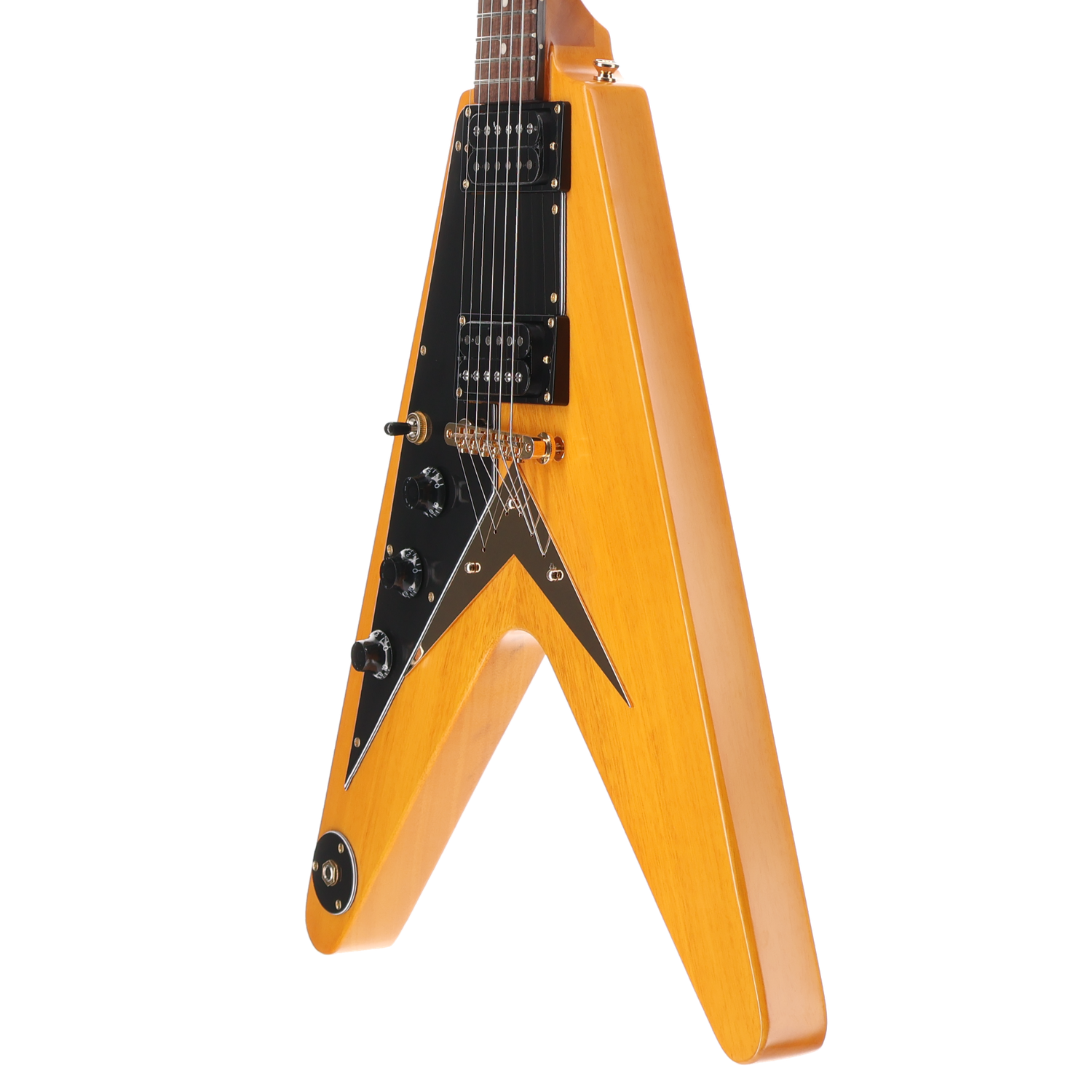 Epiphone 1958 Korina Flying V Inspired by Gibson - Natural - Left Handed (RC1) (39049)