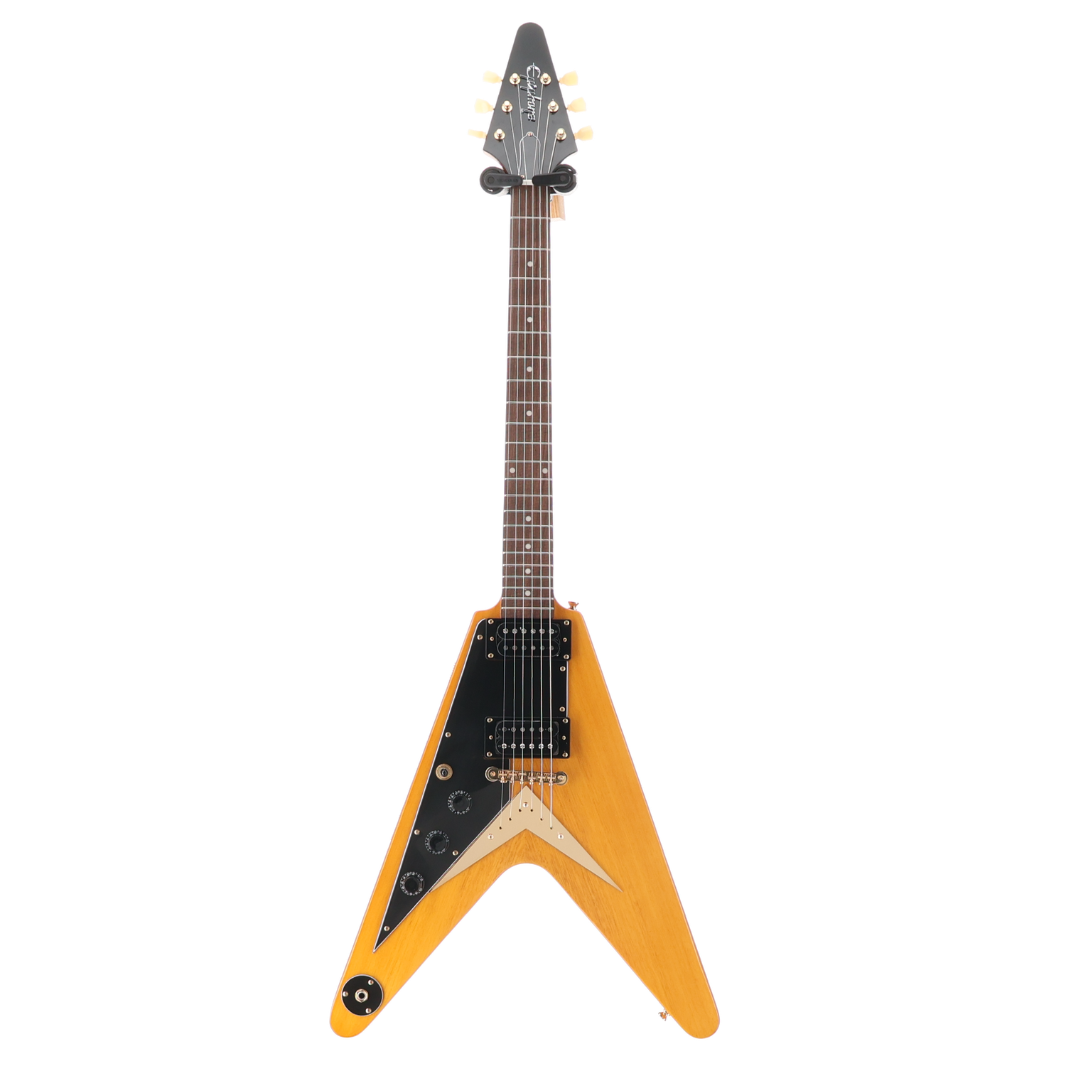 Epiphone 1958 Korina Flying V Inspired by Gibson - Natural - Left Handed (RC1) (39049)