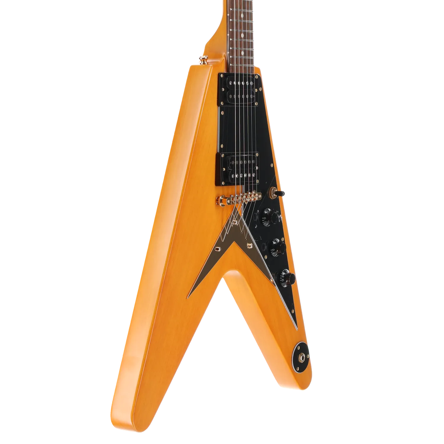 Epiphone 1958 Korina Flying V Inspired by Gibson - Natural (RC1) (39094)