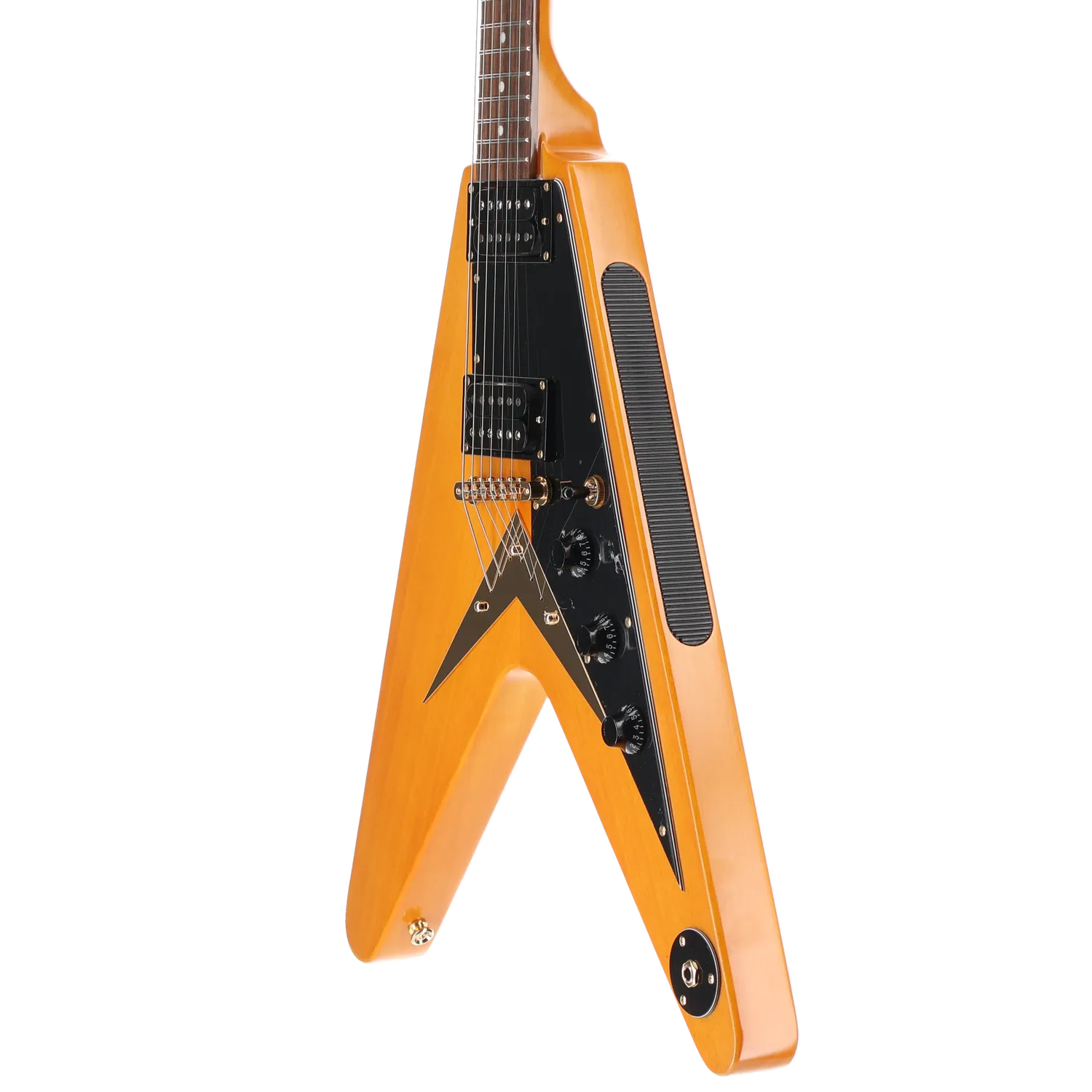 Epiphone 1958 Korina Flying V Inspired by Gibson - Natural (RC1) (39094)