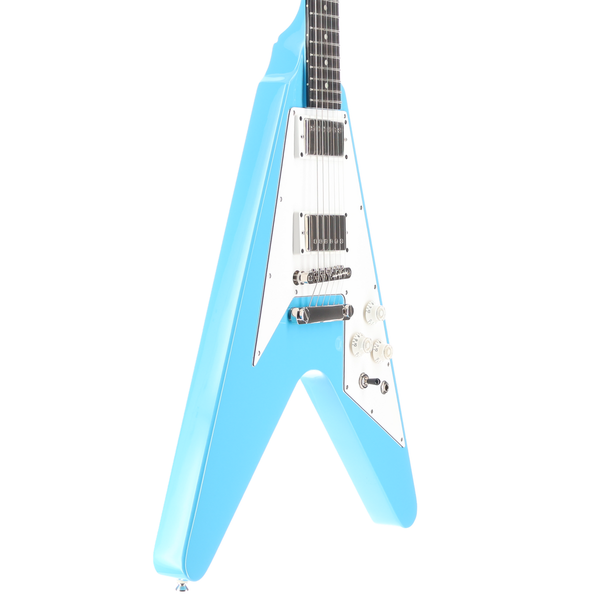 Epiphone Flying V 70s Electric Guitar -Electronics Mod - Maui Blue (SR) (18045)