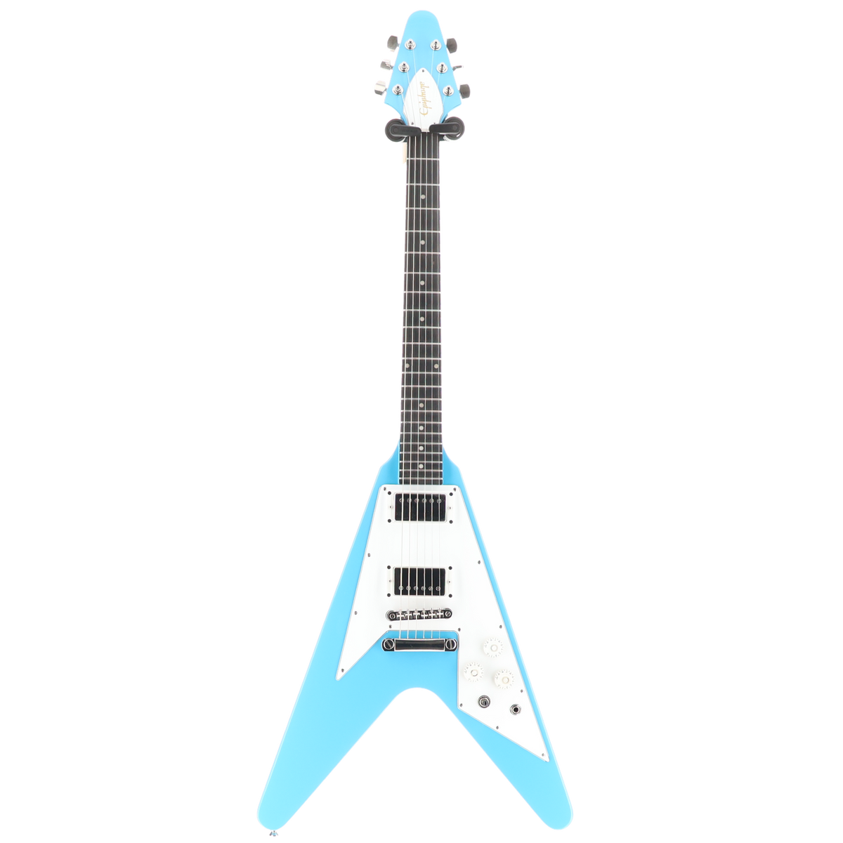 Epiphone Flying V 70s Electric Guitar -Electronics Mod - Maui Blue (SR) (18045)