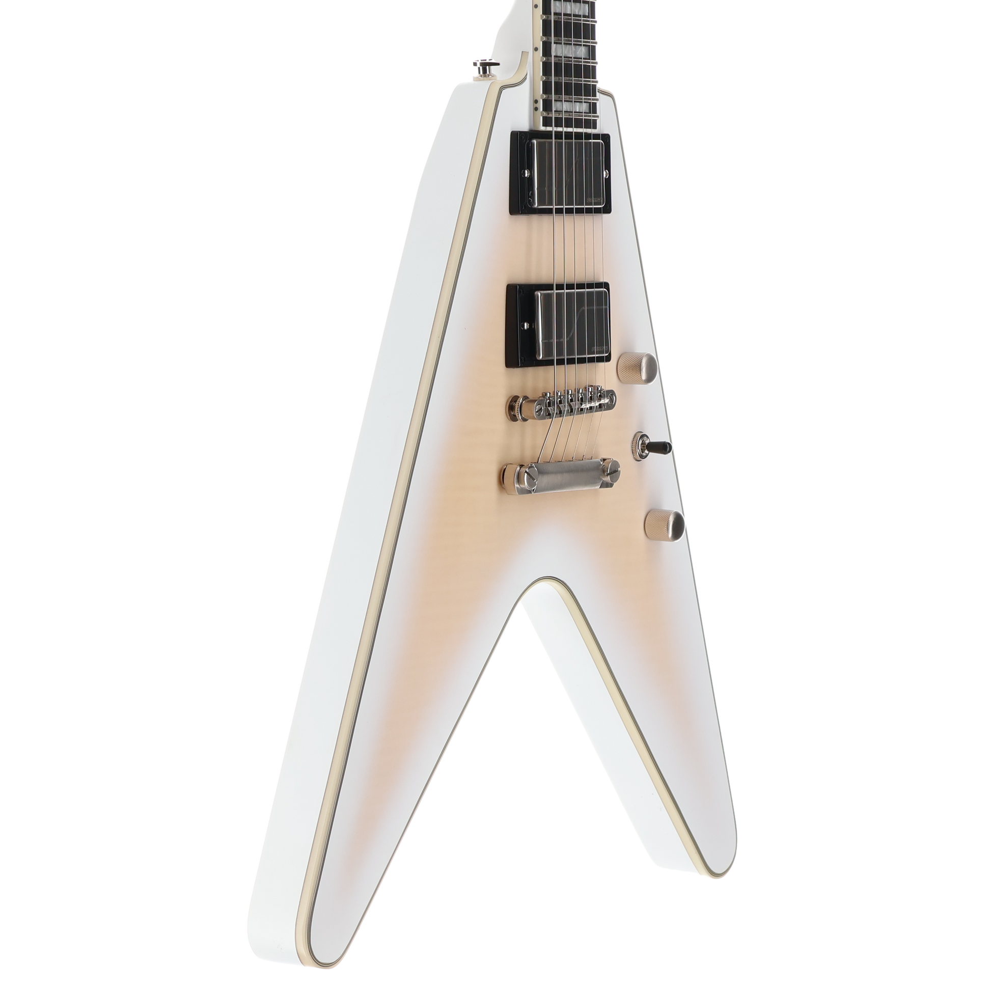 Epiphone Flying V Prophecy Exclusive - Aged White Tiger Burst (E11) (29078)