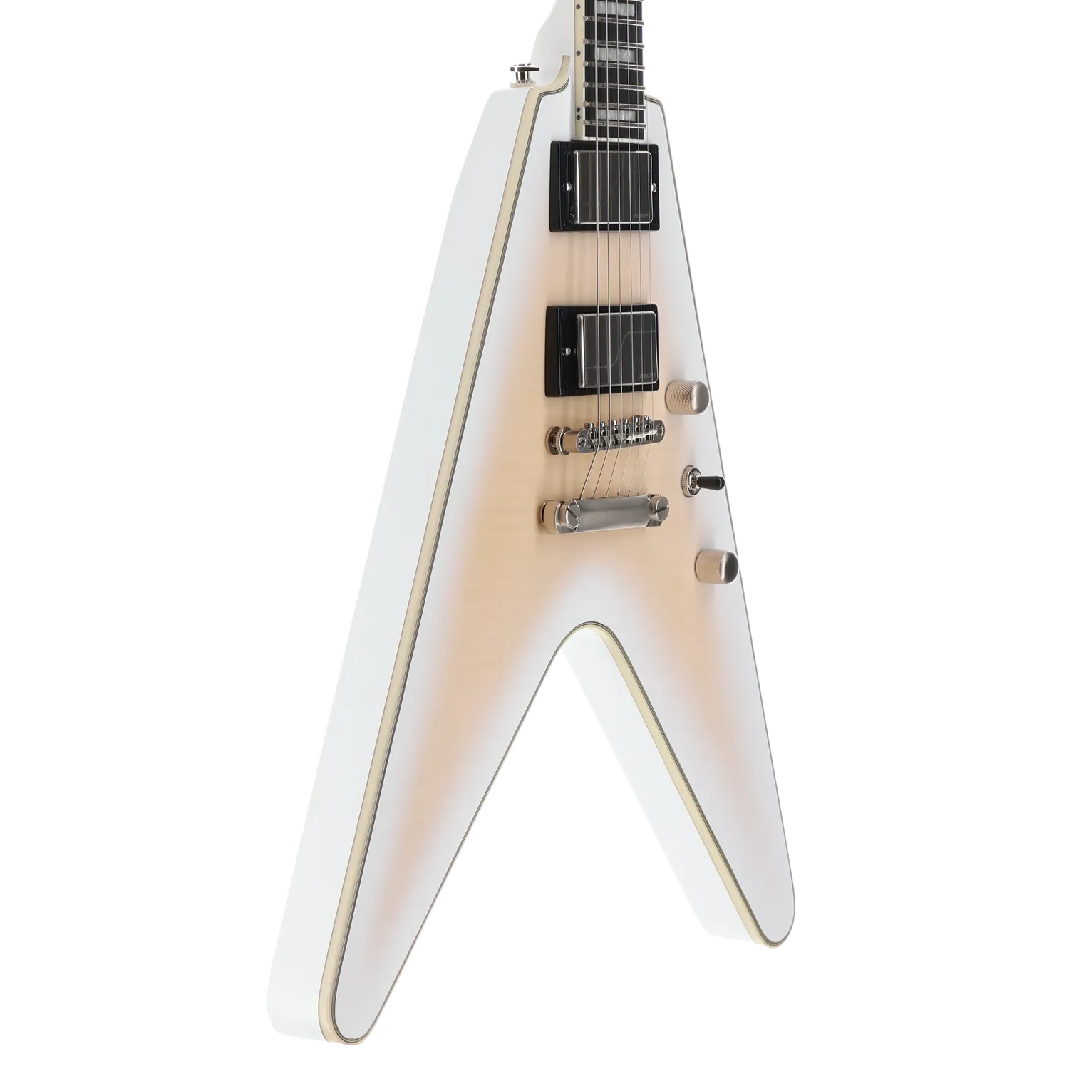 Epiphone Flying V Prophecy Exclusive - Aged White Tiger Burst (E11) (29078)