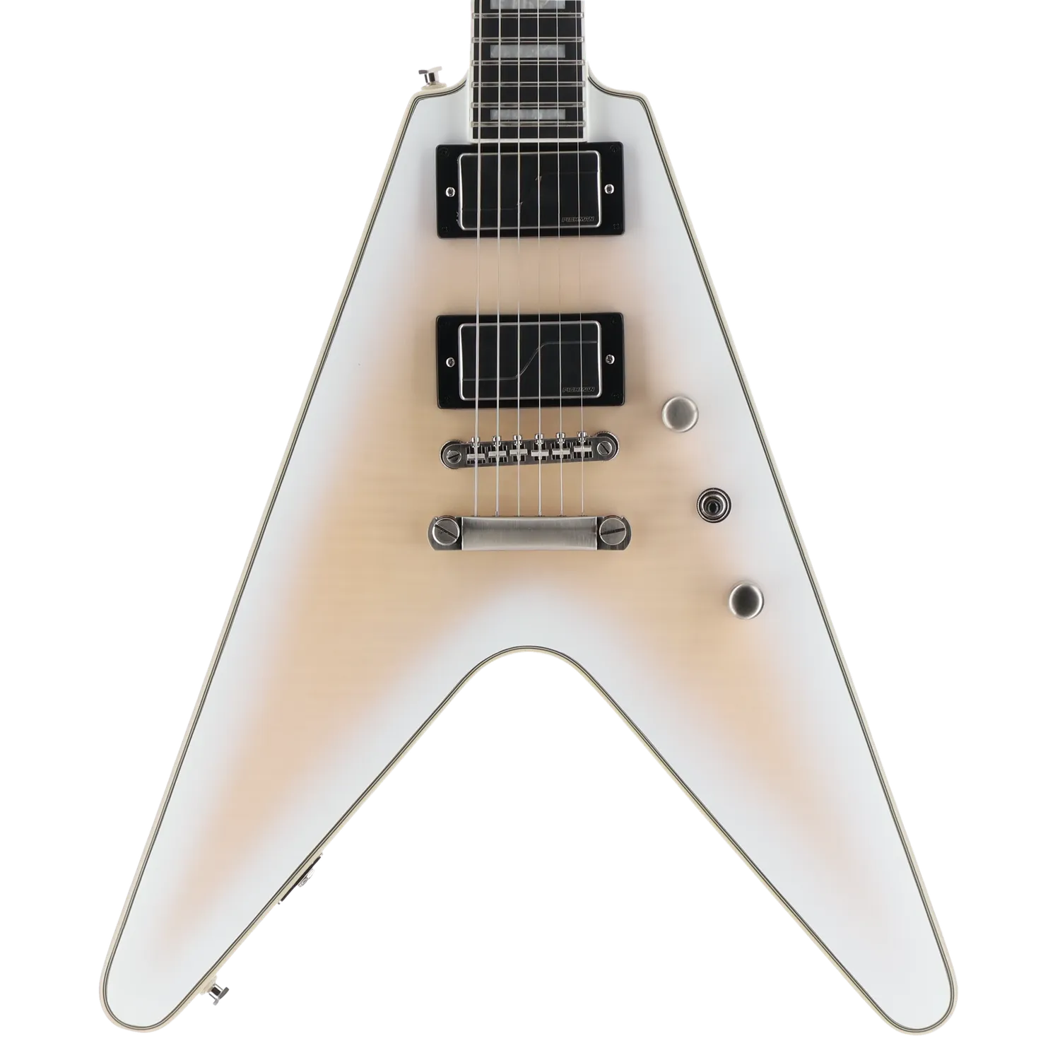 Epiphone Flying V Prophecy Exclusive - Aged White Tiger Burst (E11) (29078)