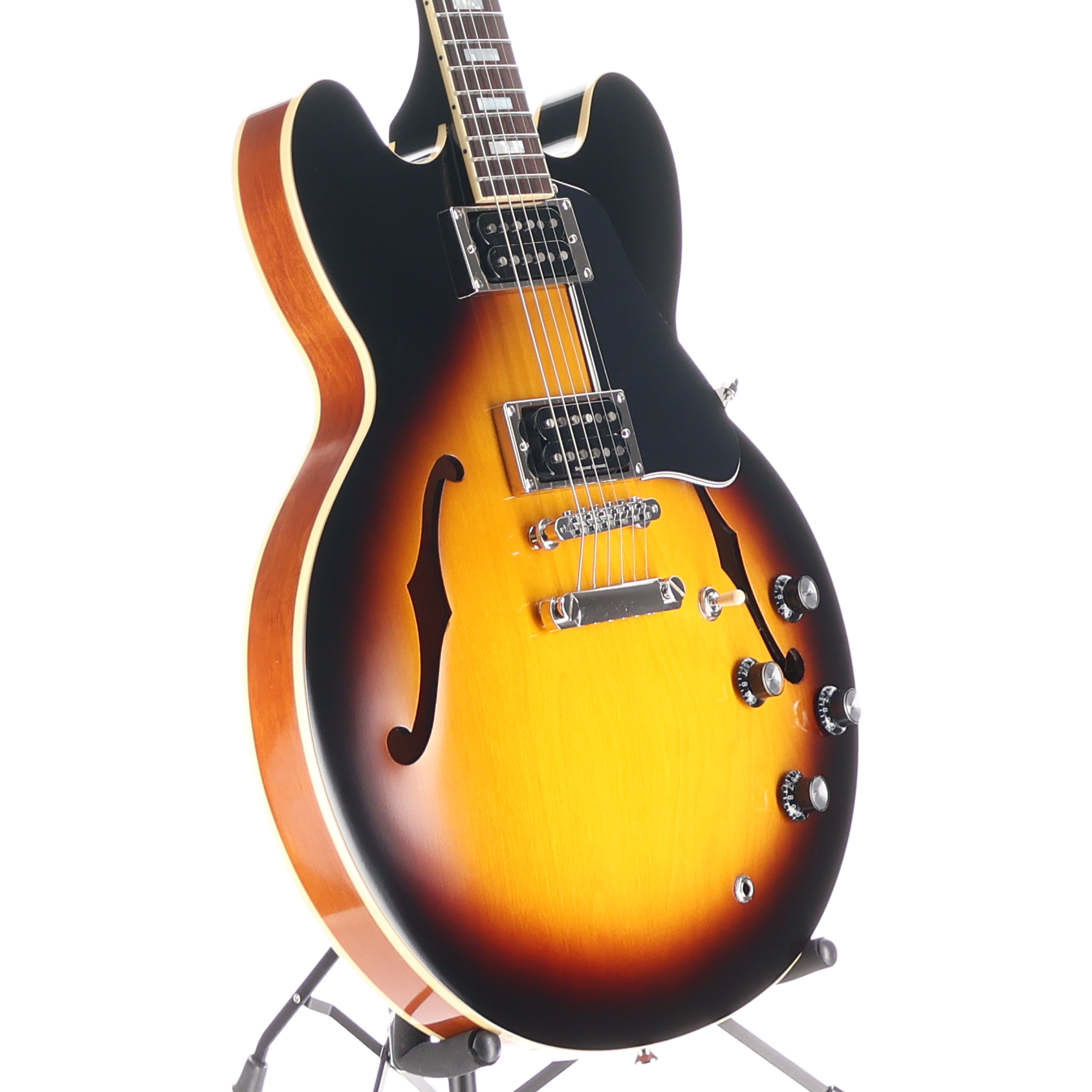 Epiphone IGC 1962 ES-335 Reissue -Electronics Upgrade- Mod - Vintage Sunburst (B4) (79075)