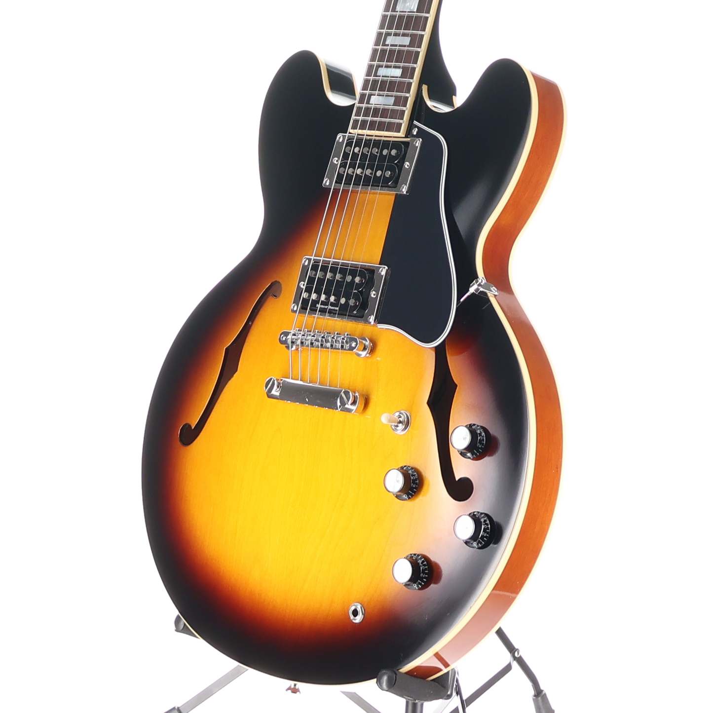 Epiphone IGC 1962 ES-335 Reissue -Electronics Upgrade- Mod - Vintage Sunburst (B4) (79075)