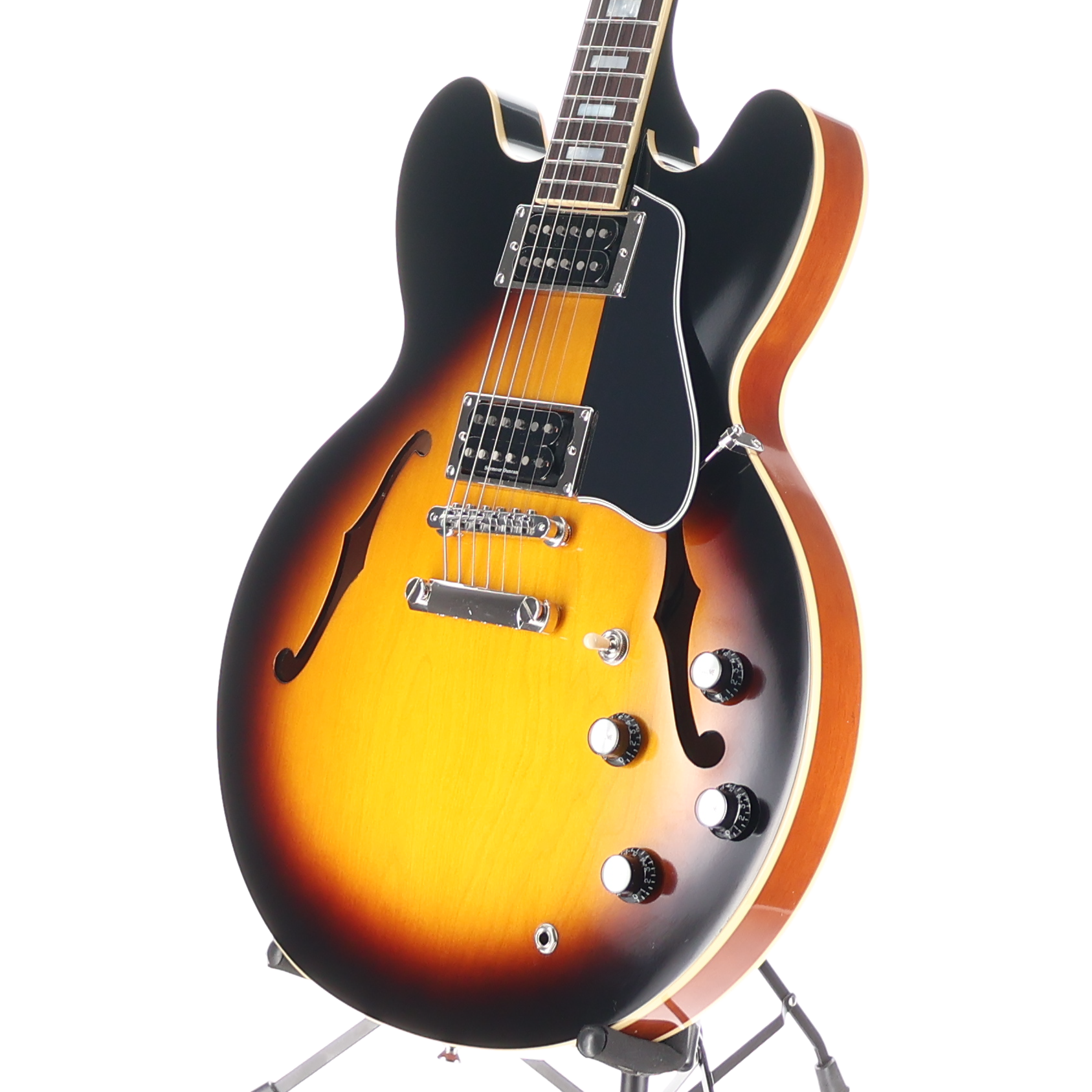 Epiphone IGC 1962 ES-335 Reissue -Electronics Upgrade- Mod - Vintage Sunburst (B4) (79075)