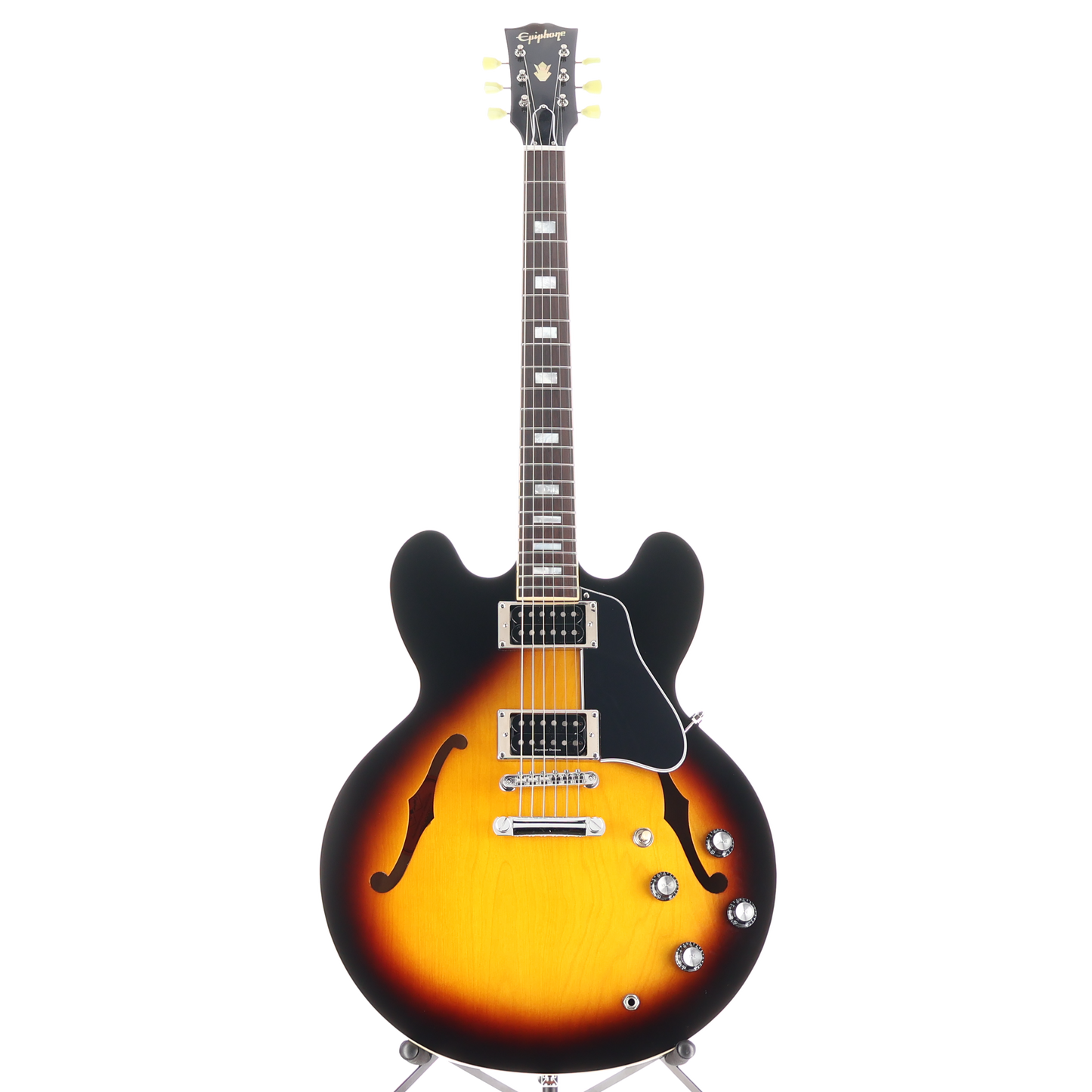 Epiphone IGC 1962 ES-335 Reissue -Electronics Upgrade- Mod - Vintage Sunburst (B4) (79075)