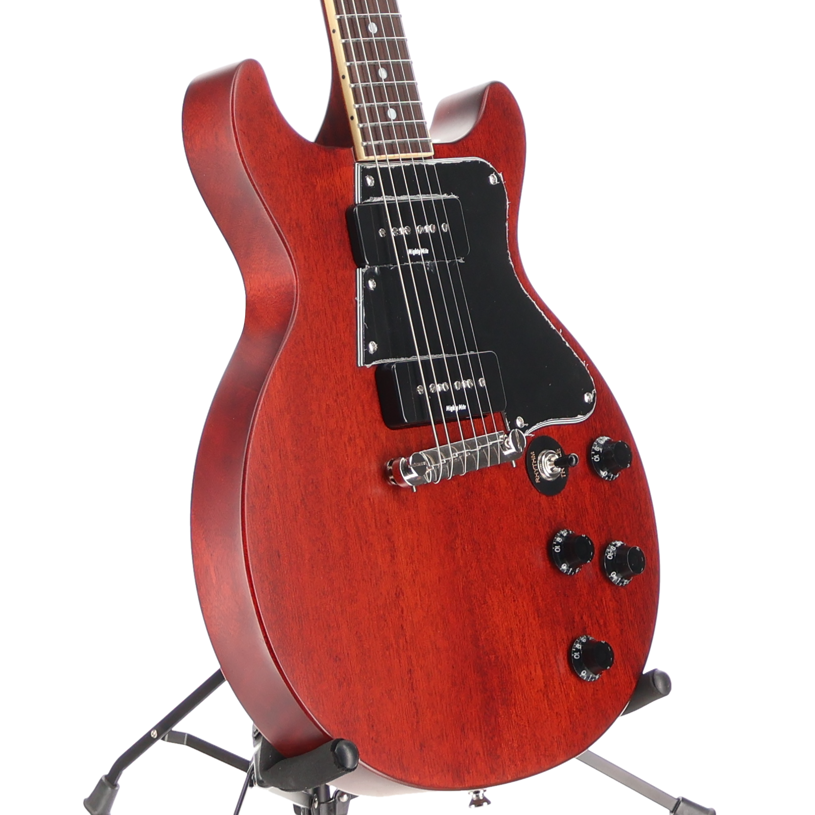 Epiphone Inspired by Gibson Custom 1960 Les Paul Spc Double Cut - MOD - Cherry Red (SR) (59079)