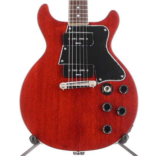 Epiphone Inspired by Gibson Custom 1960 Les Paul Spc Double Cut - MOD - Cherry Red (SR) (59079)