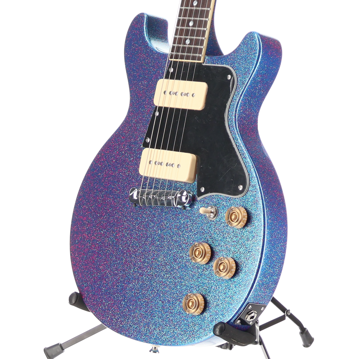 Epiphone Inspired by Gibson Custom 1960 Les Paul Special Double Cut Reissue Custom Paint Pickup MOD (D11) (18025)