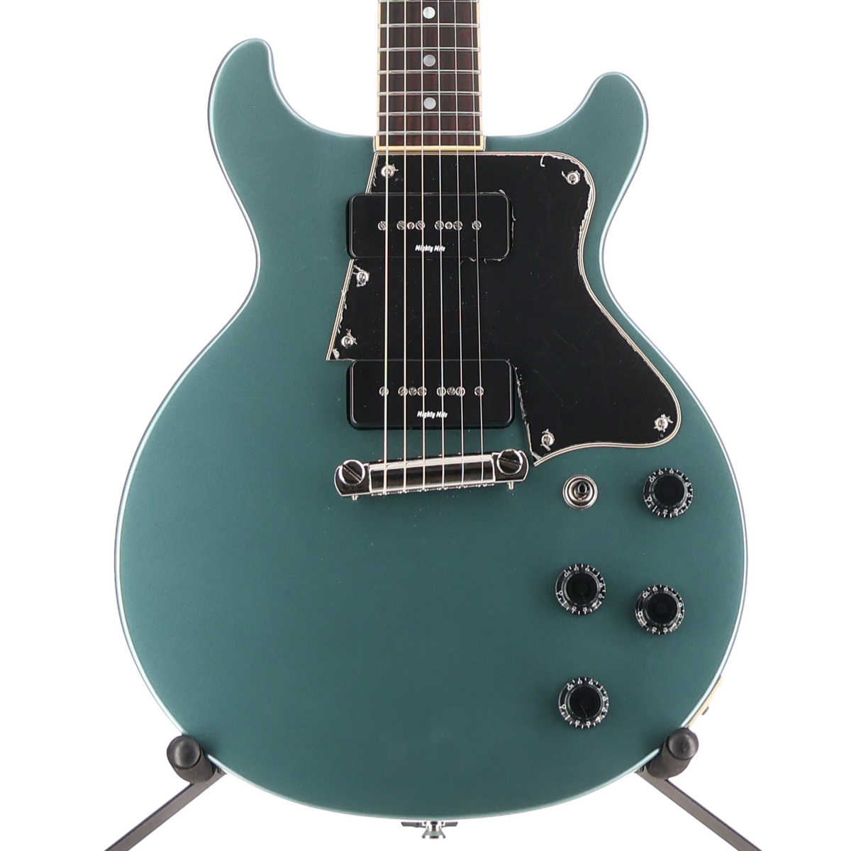 Epiphone Inspired by Gibson Custom 1960 Les Paul Special Double Cut Reissue Pelham Blue - Pickup Mod (SR) (18014)