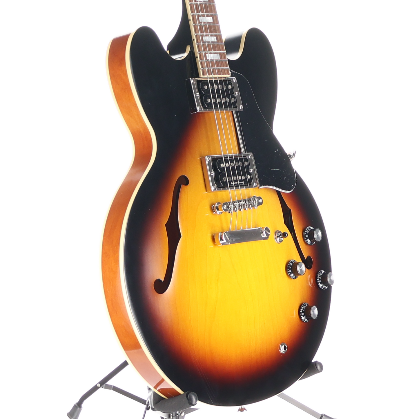 Epiphone Inspired by Gibson Custom 1962 ES-335 Reissue Vintage Burst - Seymour Duncan Pickup Mod (Z10) (59004)