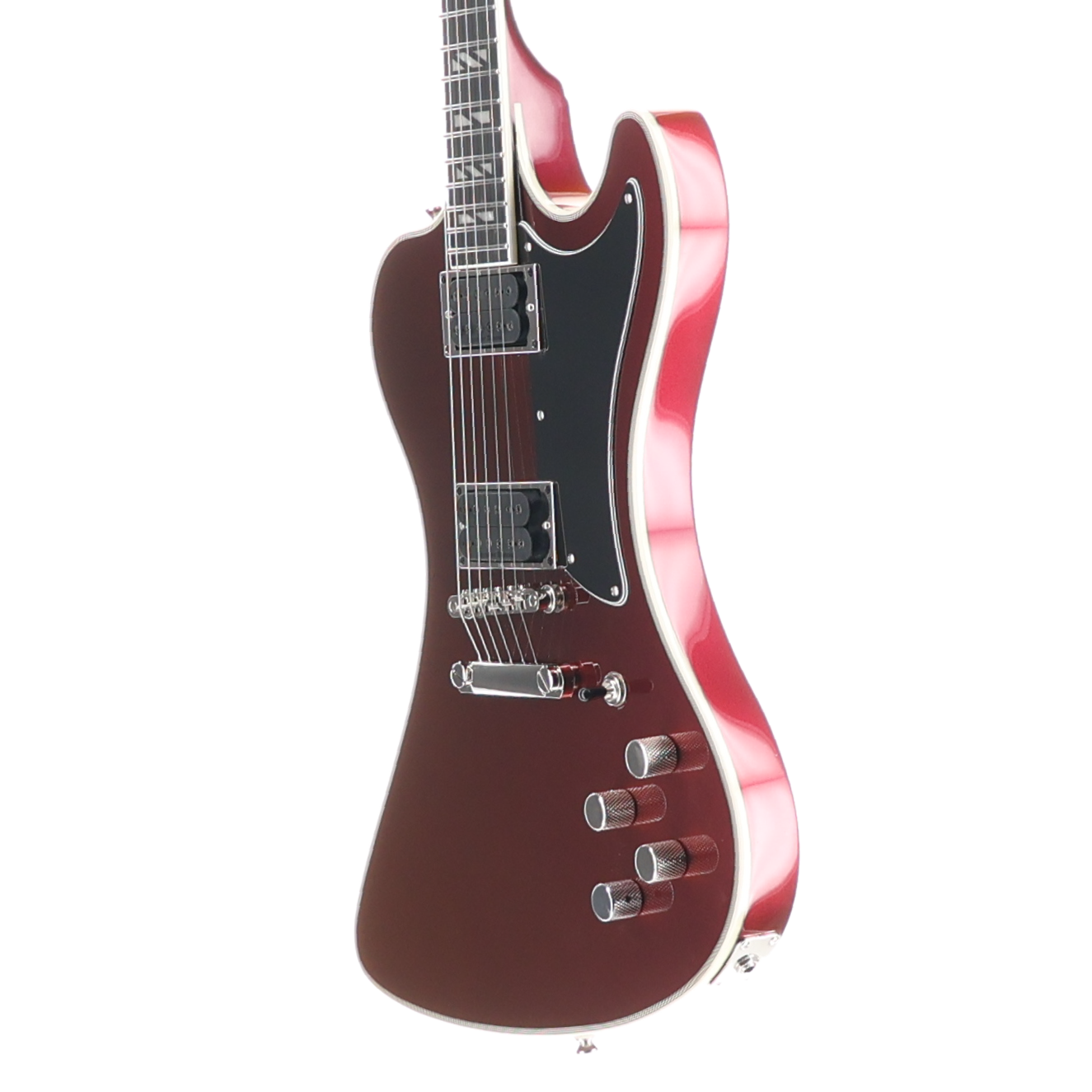 Epiphone Inspired by Gibson Futura RD Custom Electric Guitar - Midnight Ember Shift - Pickup MOD (U8) (18017)