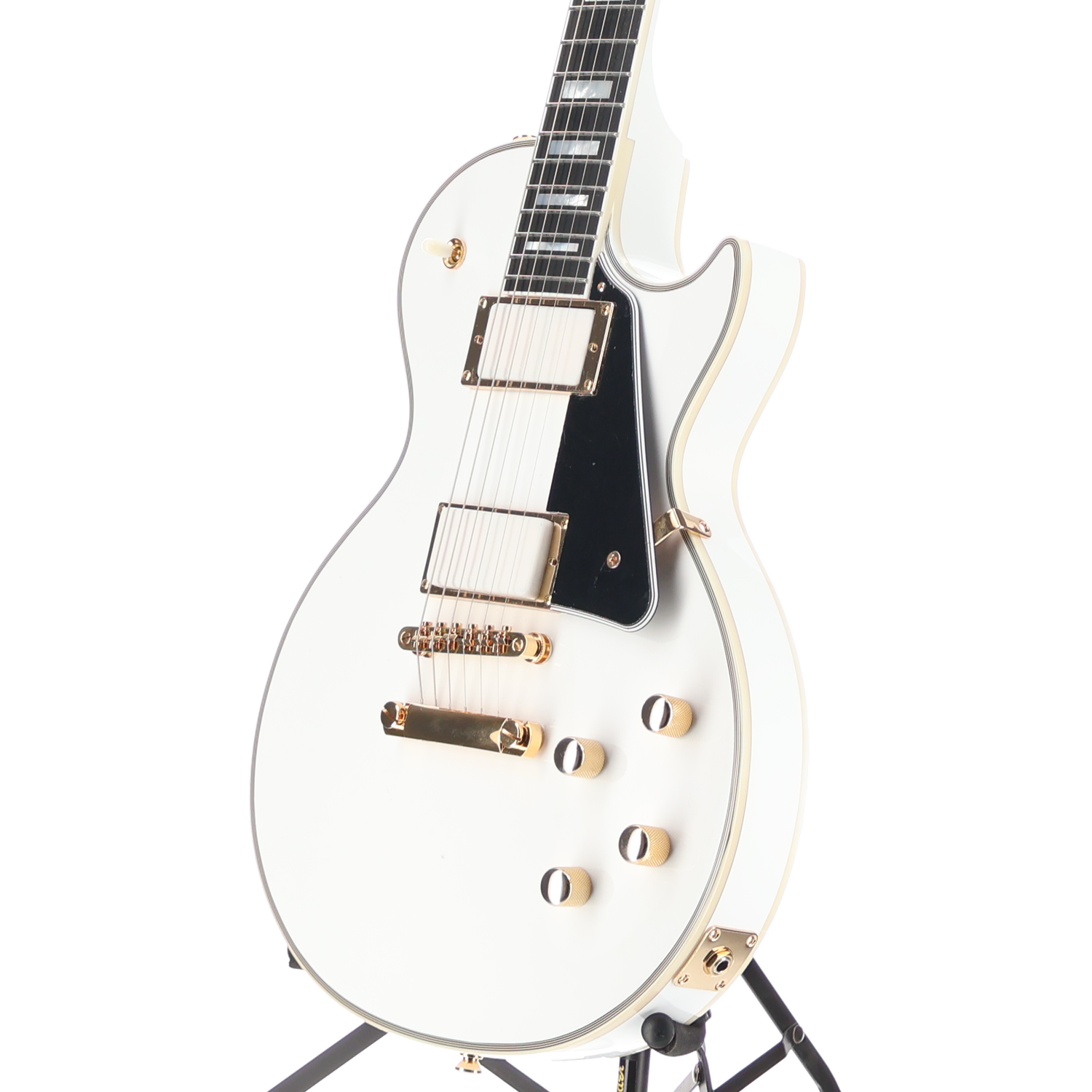 Epiphone Les Paul Custom Inspired by Gibson Alpine White with Seymour Duncan LiveWire Pickups (SR) (99053)