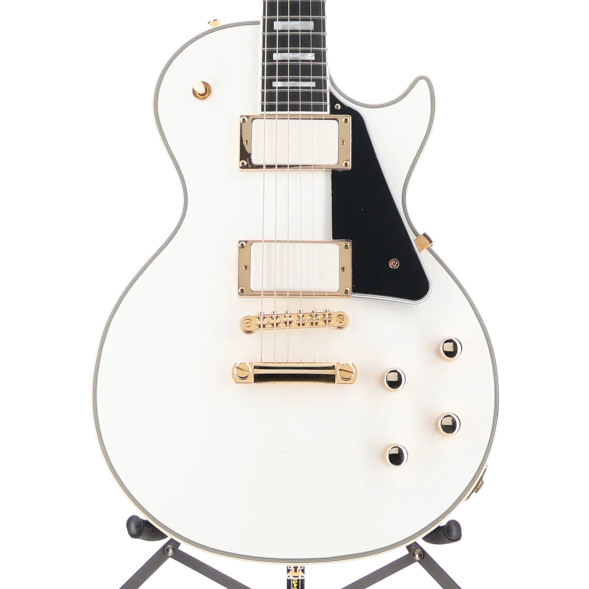 Epiphone Les Paul Custom Inspired by Gibson Alpine White with Seymour Duncan LiveWire Pickups (SR) (99053)