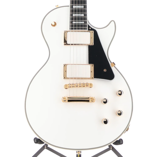 Epiphone Les Paul Custom Inspired by Gibson Alpine White with Seymour Duncan LiveWire Pickups (SR) (99053)
