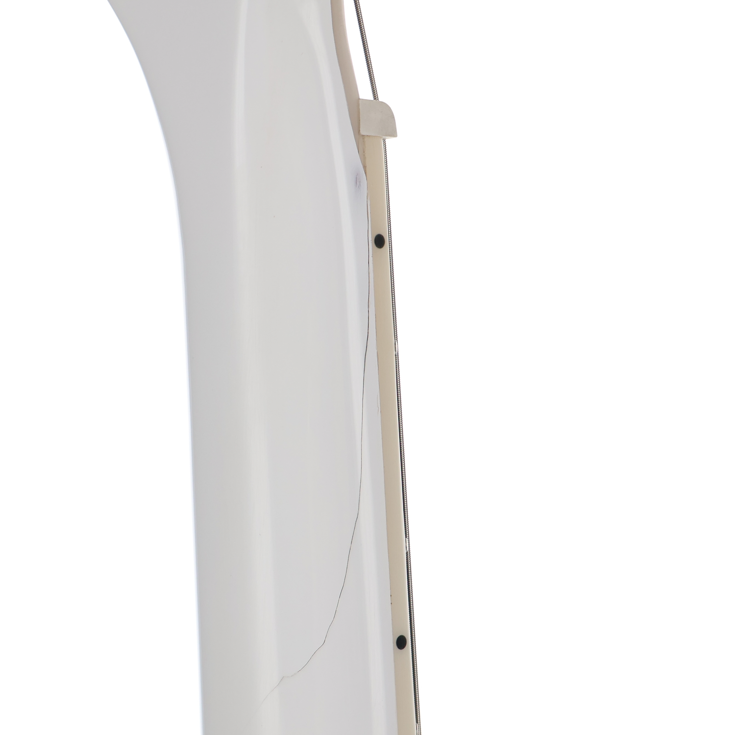 Epiphone Les Paul Custom Inspired by Gibson Alpine White with Seymour Duncan Vintage P90 Bridge Pickup Mod (SR) (99053)