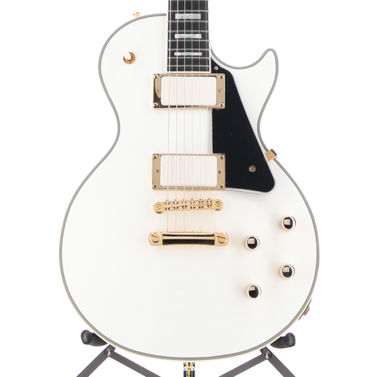 Epiphone Les Paul Custom Inspired by Gibson Alpine White with Seymour Duncan Vintage P90 Bridge Pickup Mod (SR) (99053)