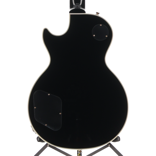 Epiphone Les Paul Custom P-90 LTD Ebony with SD Vintage P90 Bridge Pickup Mod (SR) (99014)