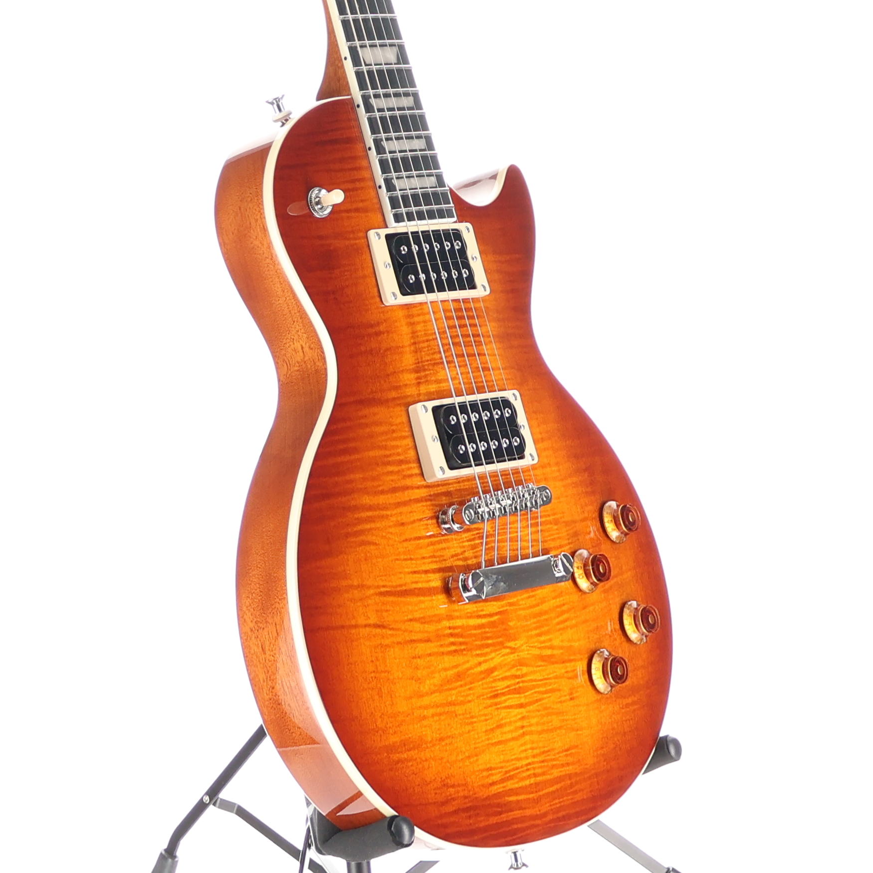 Epiphone Les Paul Modern Figured Electric Guitar Mojave Burst Electronics MOD (SR) (59040)