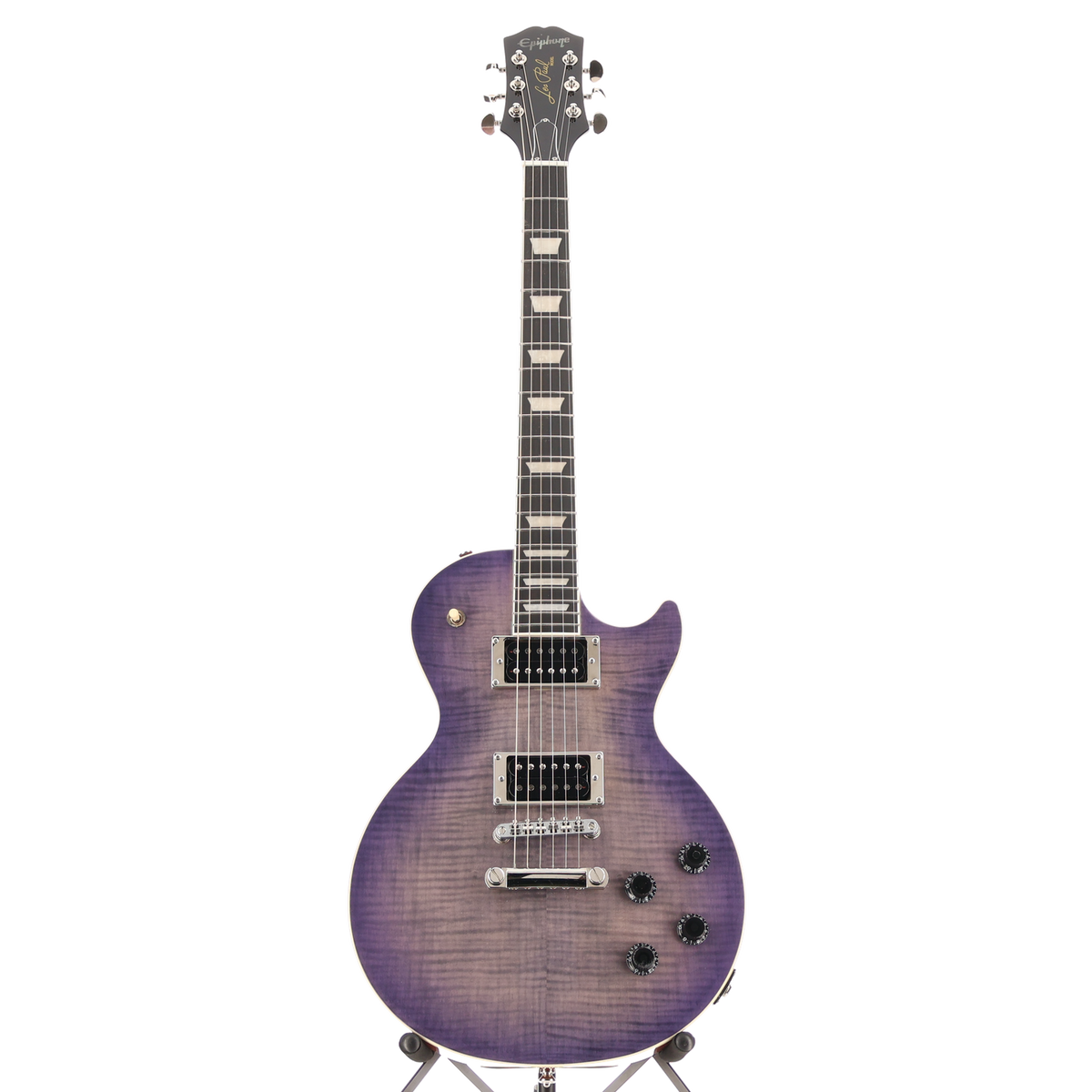 Epiphone Les Paul Modern Figured Purple Burst - Mighty Mite Motherbucker Pickup Mod (H3) (18043)