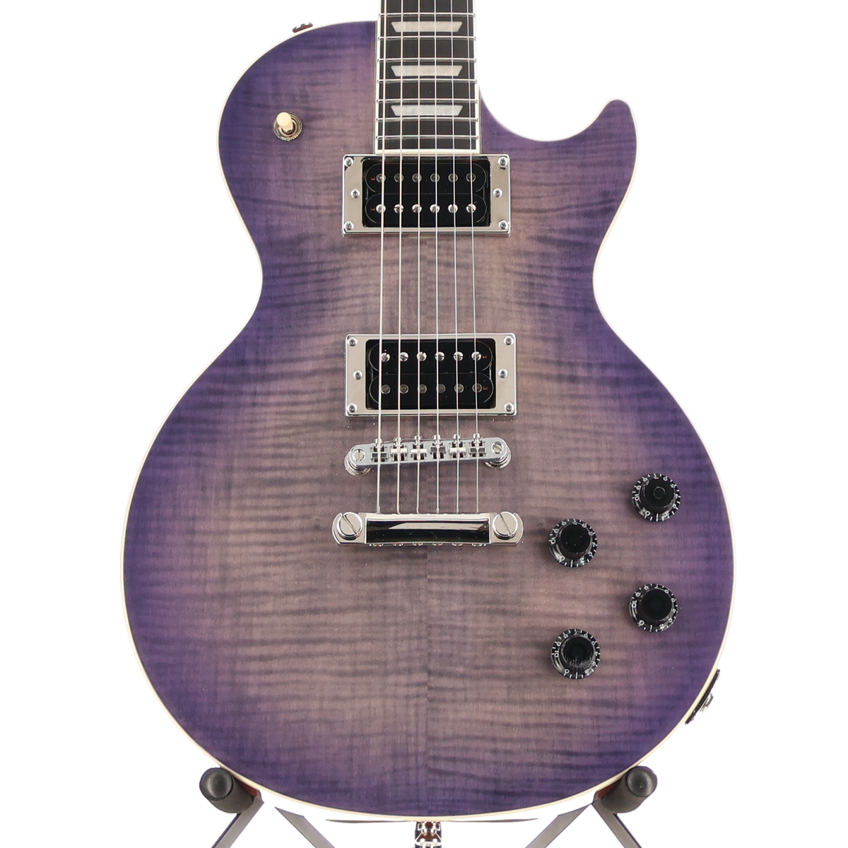Epiphone Les Paul Modern Figured Purple Burst - Mighty Mite Motherbucker Pickup Mod (H3) (18043)
