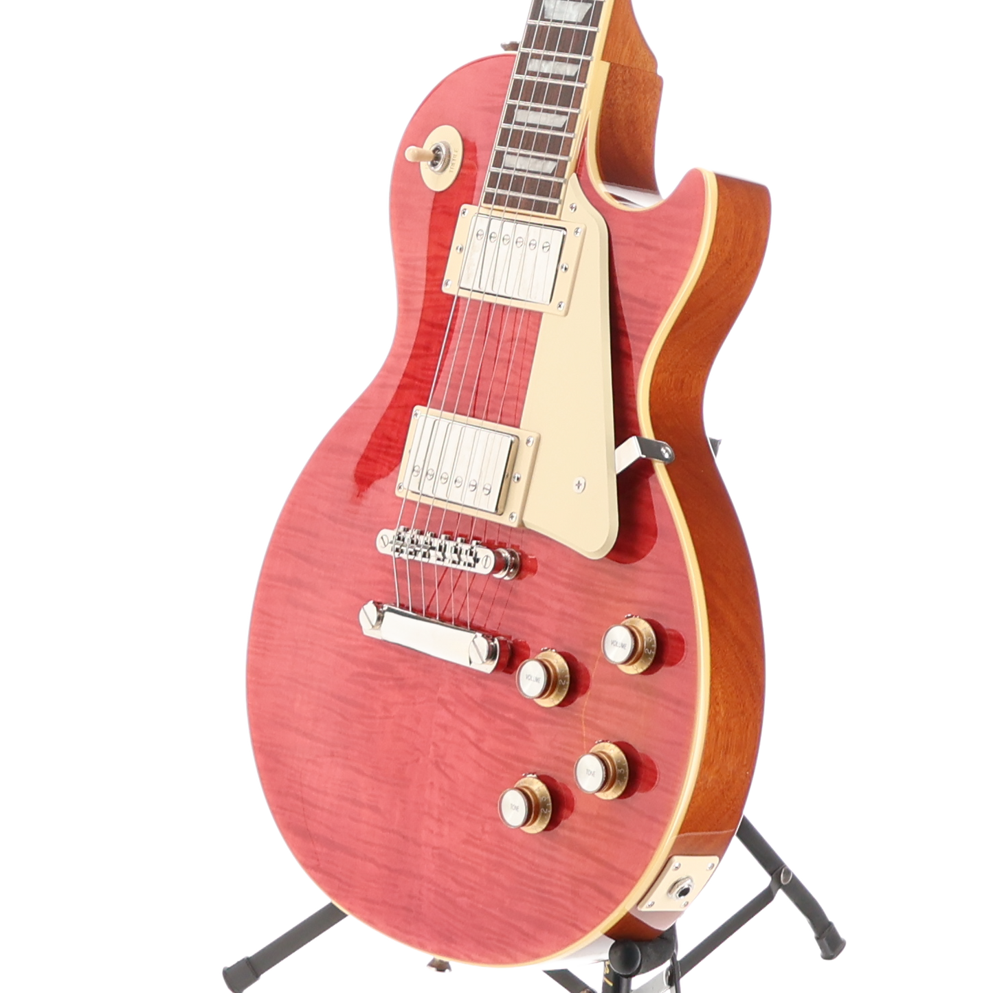 Epiphone Les Paul Standard '60s Figured Top - Fuchsia, Stage Ready (C6) (29073)
