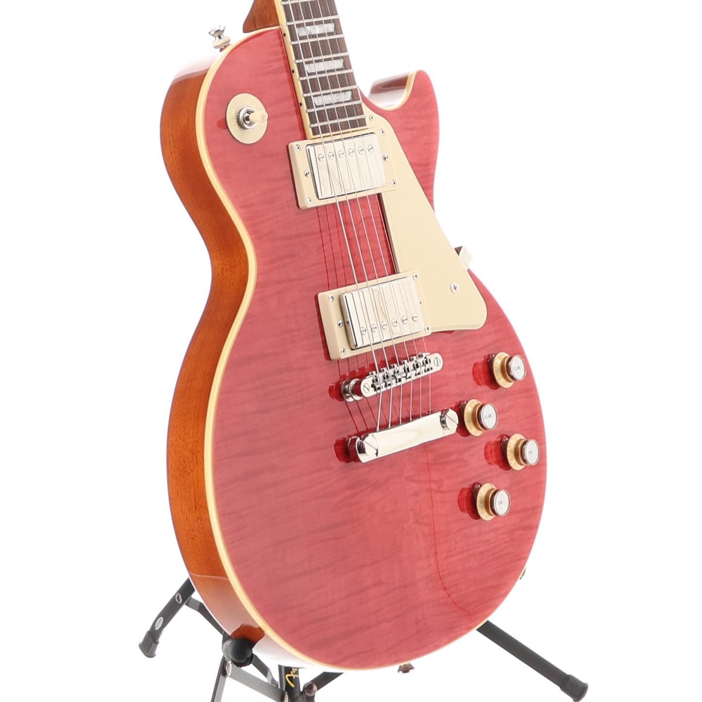 Epiphone Les Paul Standard '60s Figured Top - Fuchsia, Stage Ready (C6) (29073)