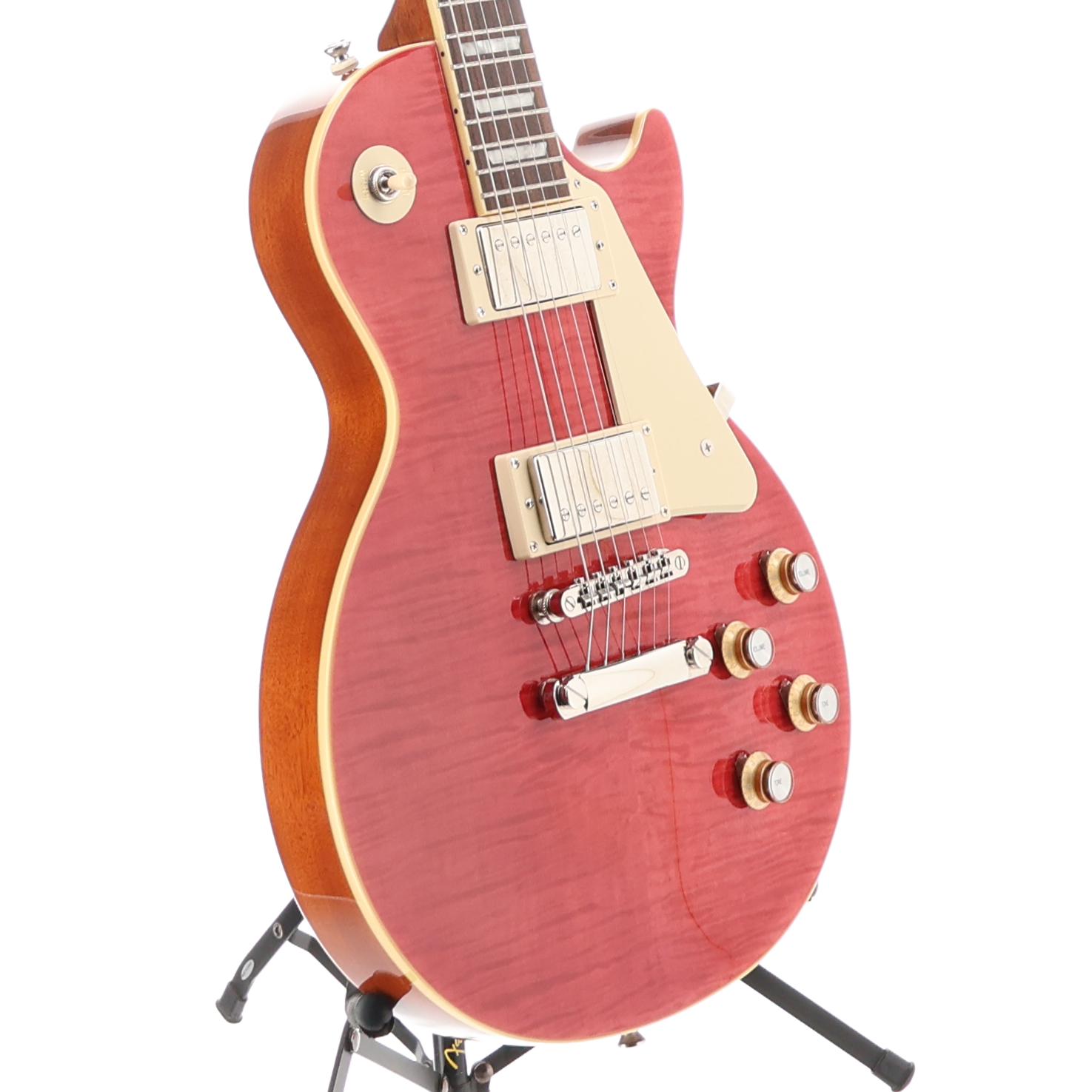 Epiphone Les Paul Standard '60s Figured Top - Fuchsia, Stage Ready (C6) (29073)