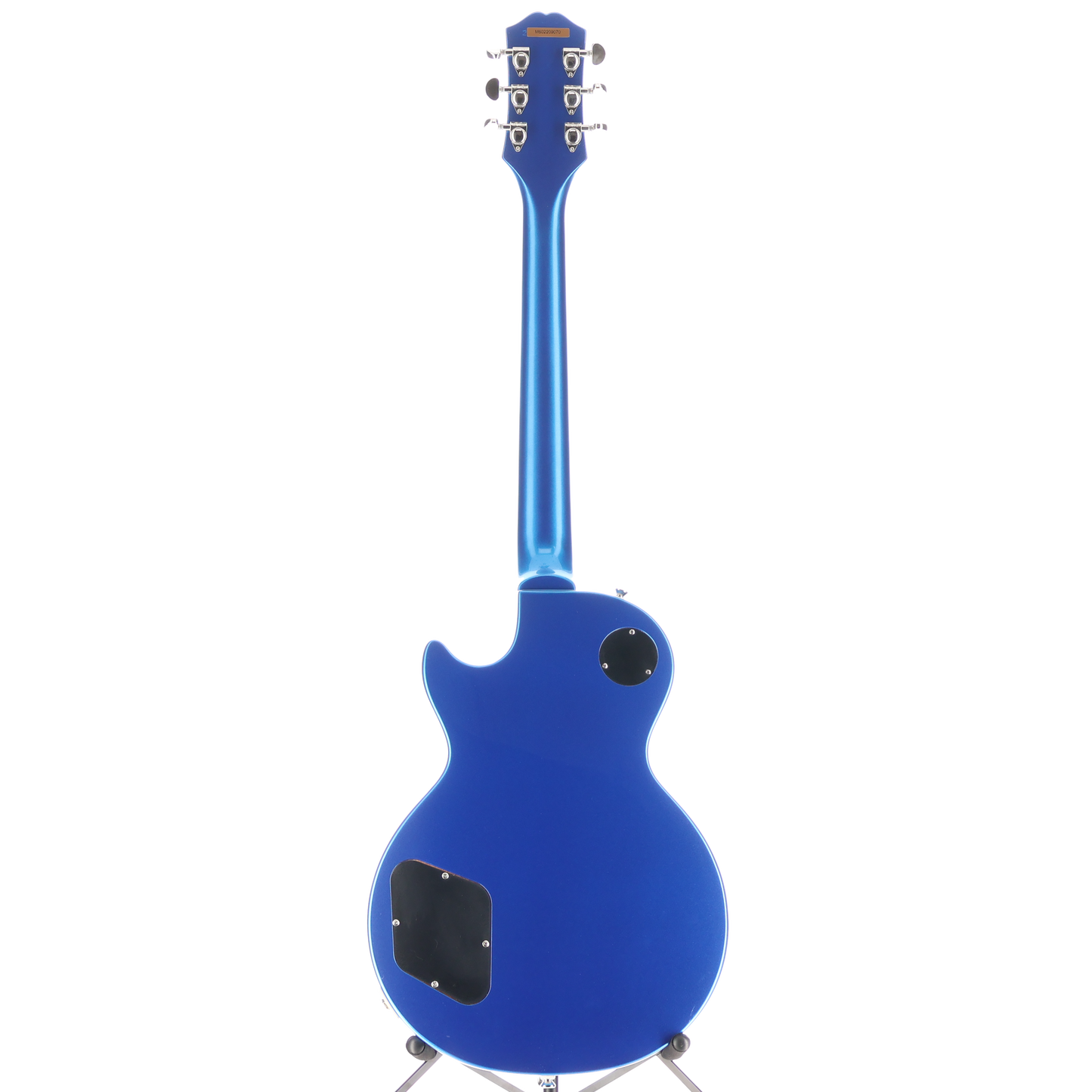 Epiphone Les Paul Standard 60s Platinum Pearl and Blue Custom Paint Burstbucker Pickup Mod (RC2) (09070)