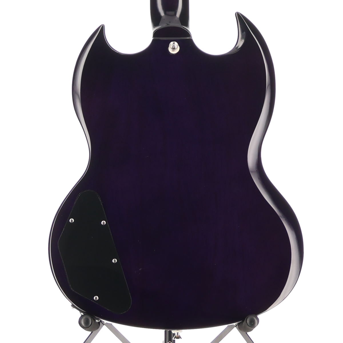 Epiphone SG Modern Figured Purple-Mighty Mite Motherbucker Pickup Mod (AA6) (39002)