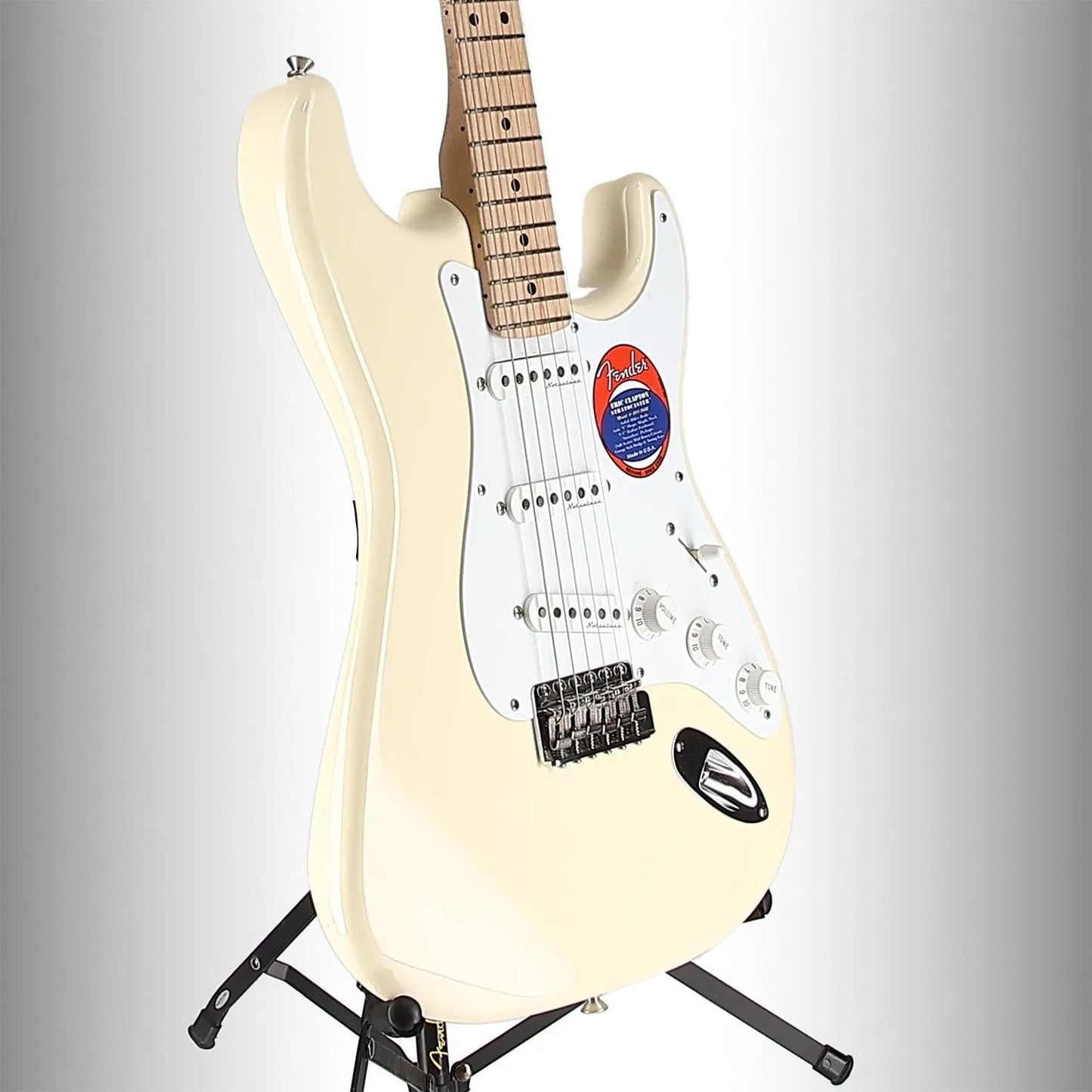 Eric Clapton Stratocaster, Maple Fingerboard, Olympic White (RC3) (01889)